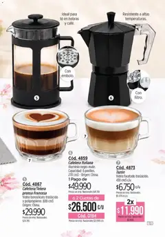 Vista previa Catálogo Amodil Campaña 14 válido desde el 07/08/2026 | Página: 113 | Productos: Cafetera, Prensa, Té