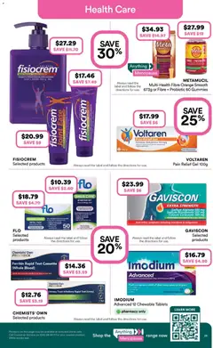 Preview of Priceline Pharmacy catalogue  - valid from 07.05.2026 | Page: 29 | Products: Tablet, Sinus, Tablets, Pain relief