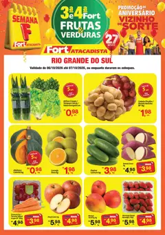 Fort Atacadista ofertas Frutas, Verduras - Pré-Visualização do folheto da loja Fort Atacadista, válido de 06/10/2026