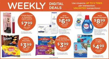 Preview of Dillons weekly ads valid from 29.04.2026 | Page: 3 | Products: Mascara, Lipstick, Chocolate, Body Wash