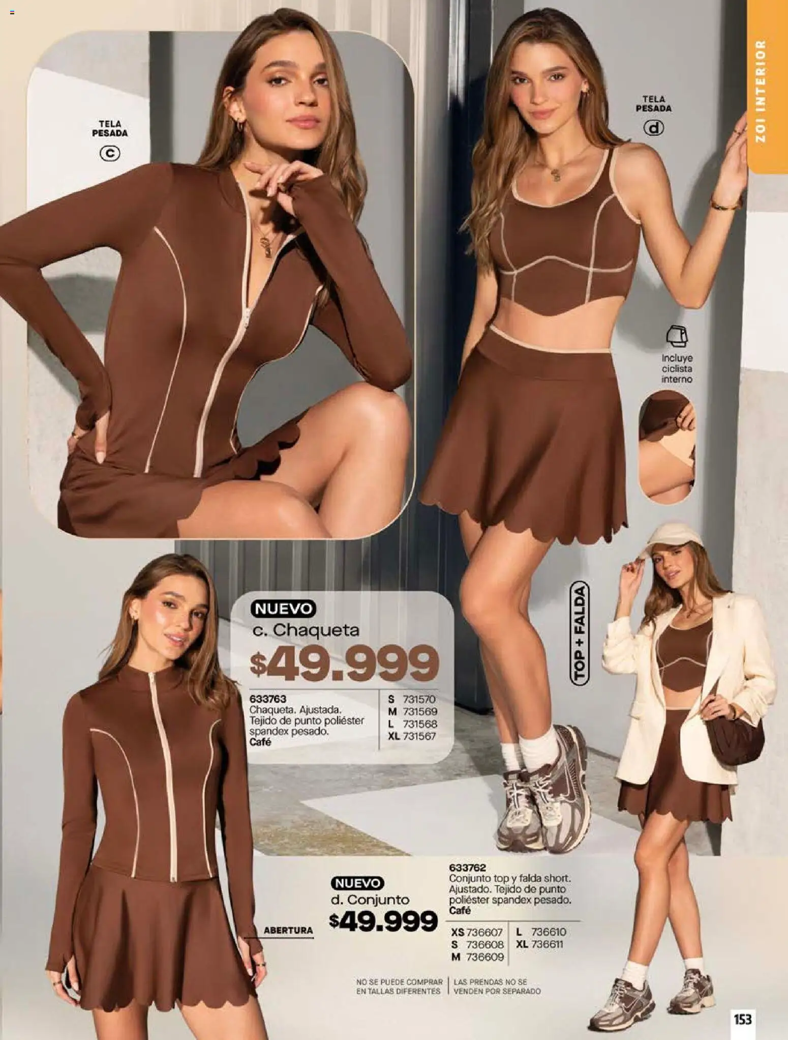 Pacifika revista - valida desde el 20.05.2026 | Página: 156 | Productos: Falda, Conjunto, Chaqueta, Café