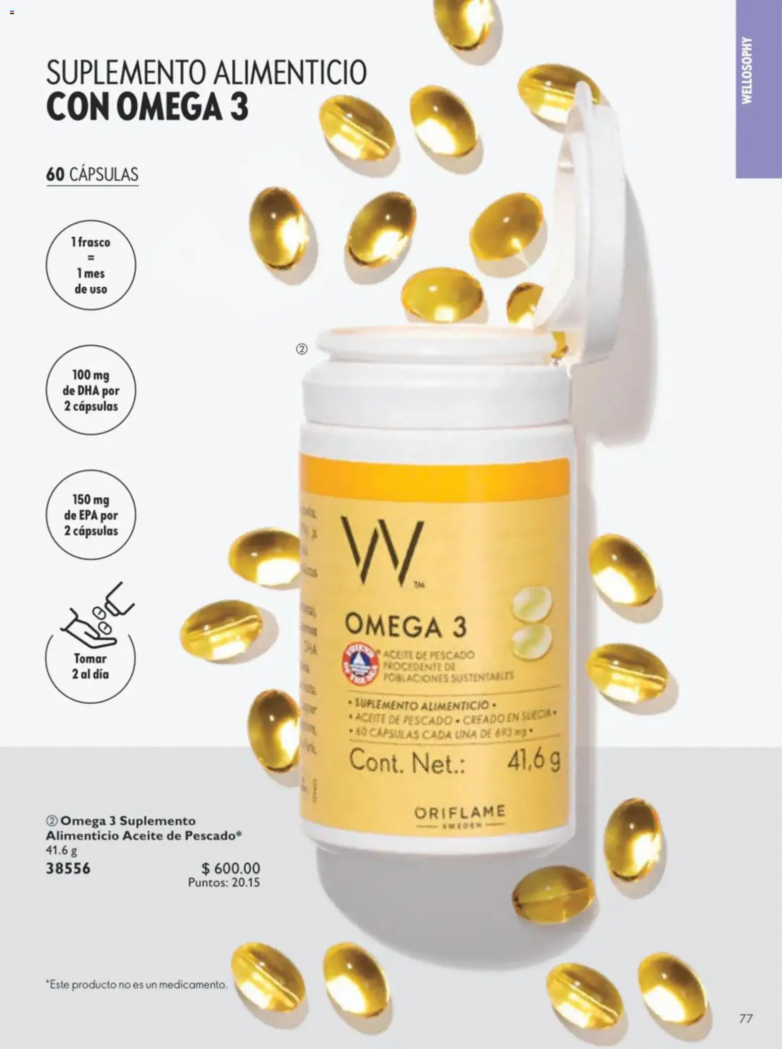 Nuevas ofertas de Oriflame válidas en toda la República Mexicana desde el 11/07/2026. ¡Encuentra las mejores ofertas en Oriflame campaña 10 2026! | Página: 77 | Productos: Frasco, Aceite