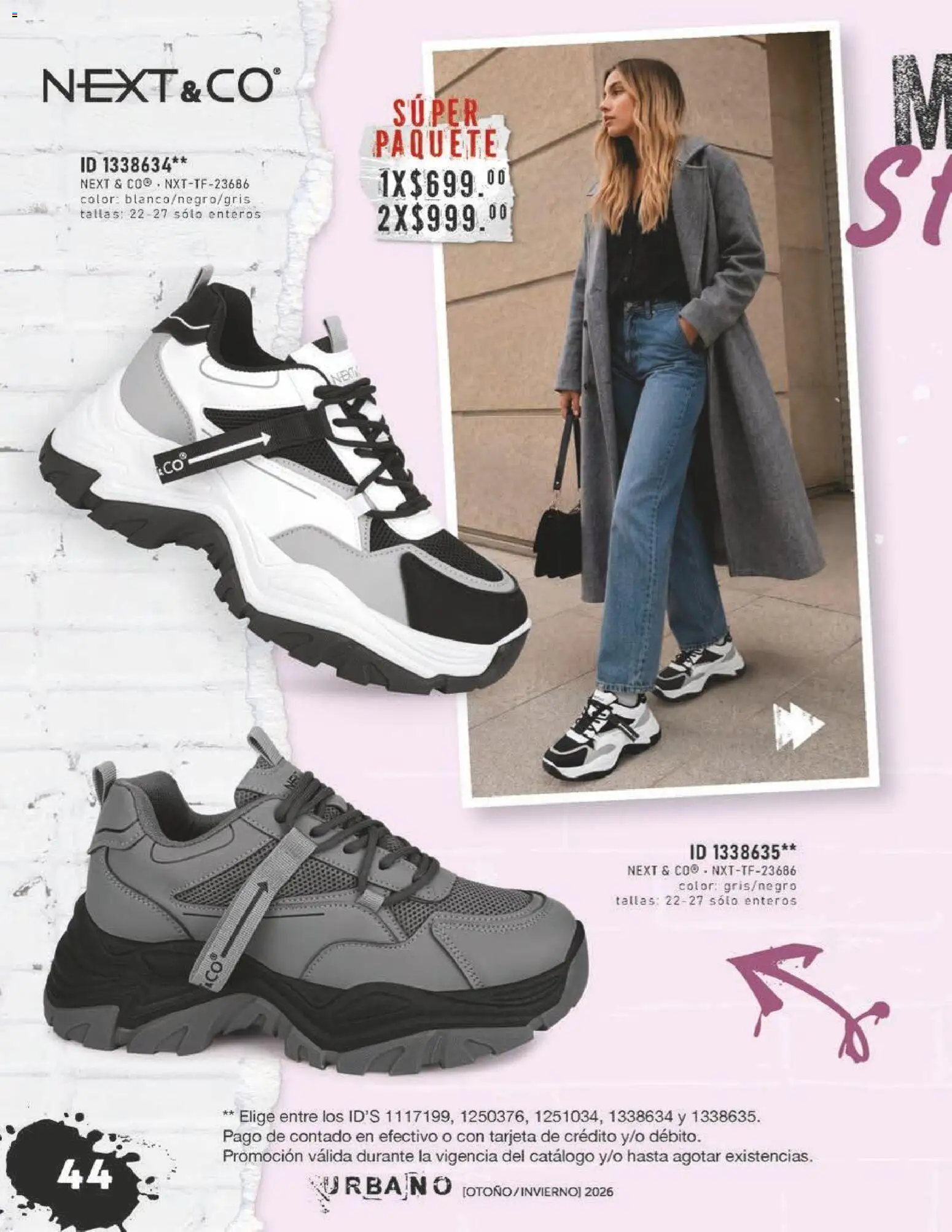 Nuevas ofertas de Price Shoes válidas en toda la República Mexicana desde el 31/07/2026. ¡Encuentra las mejores ofertas en Price Shoes catálogo Urbano! | Página: 44