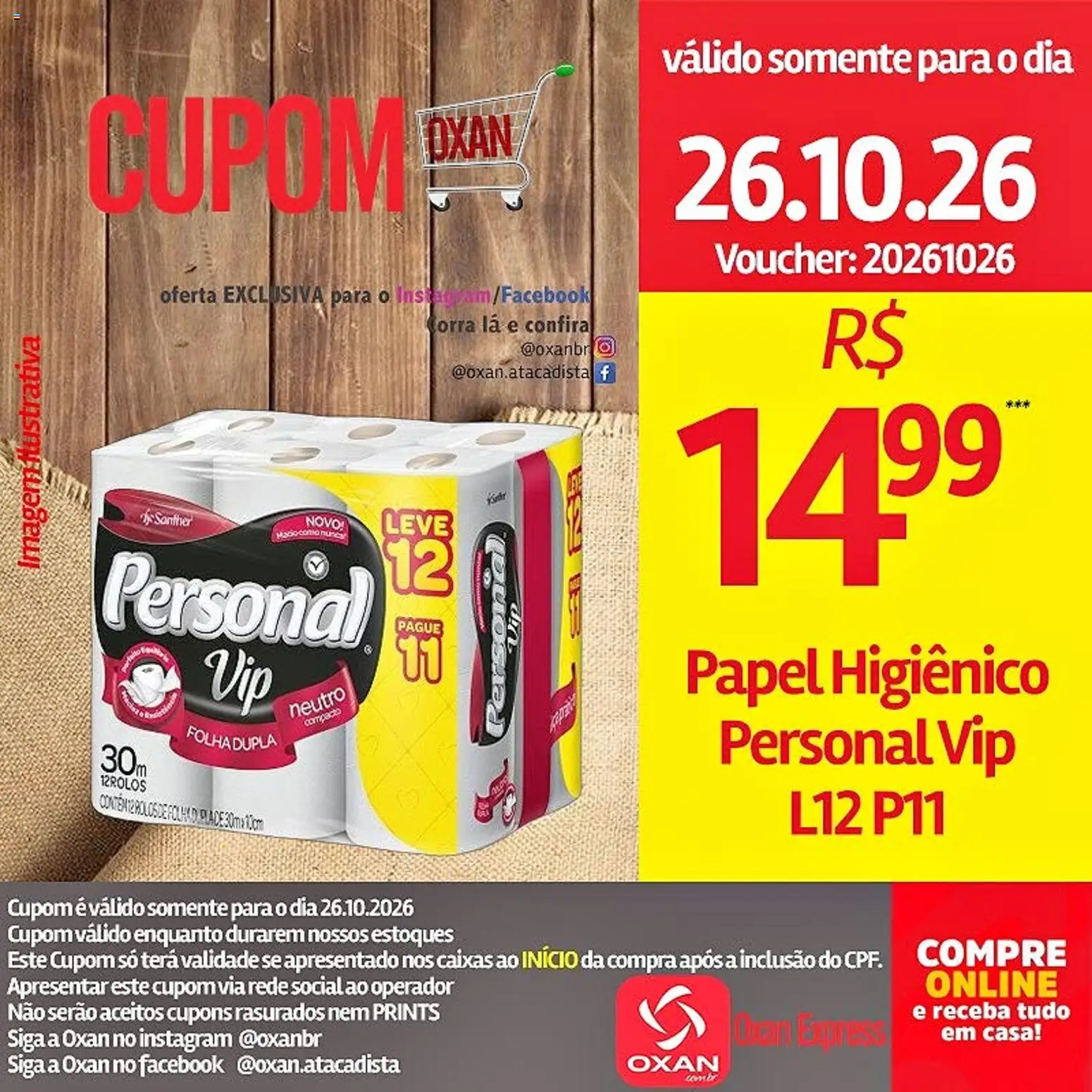 Oxan Atacadista Folheto - válido de 26/10/2026 | Página: 17