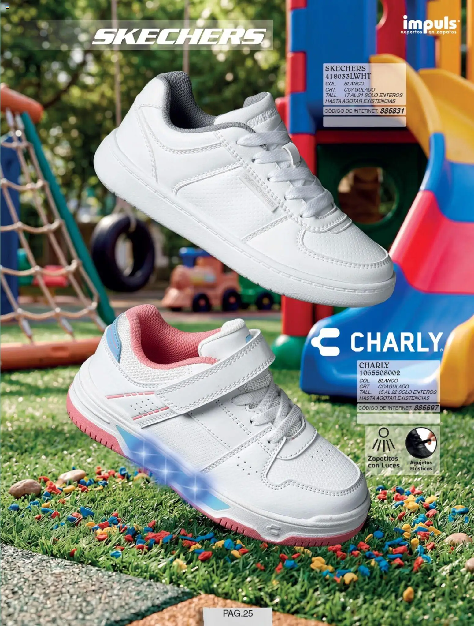 Nuevas ofertas de Impuls válidas en toda la República Mexicana desde el 01/07/2026. ¡Encuentra las mejores ofertas en Impuls catálogo Niña! | Página: 27 | Productos: Zapatos