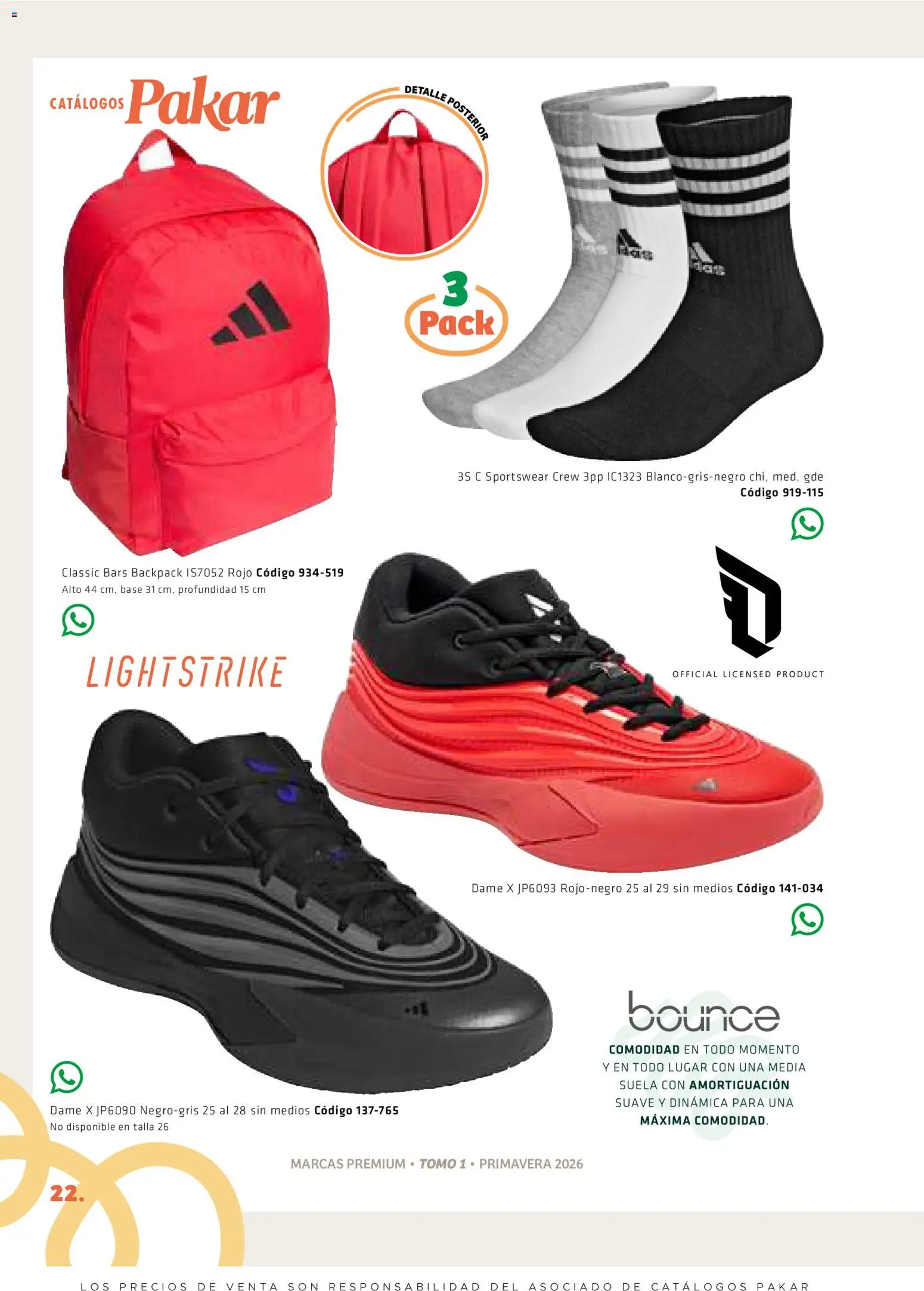 Nuevas ofertas de SC Pakar válidas en toda la República Mexicana desde el 27.02.2026. ¡Encuentra las mejores ofertas en SC Pakar catálogo Premium Men Tomo 1! | Página: 22
