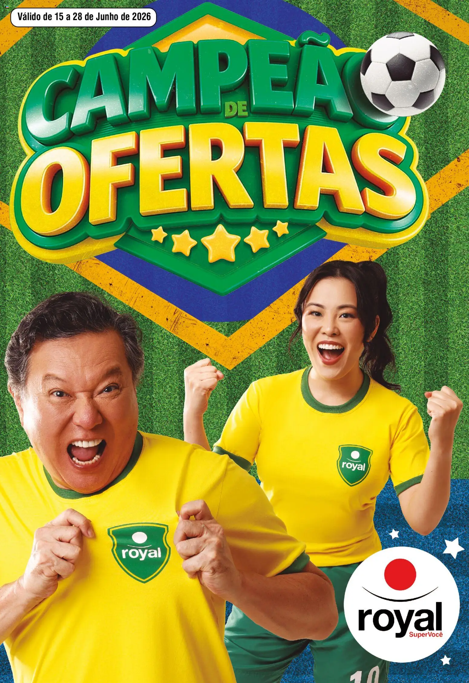 Royal Supermercados Folheto - válido de 15.06.2026 | Página: 1