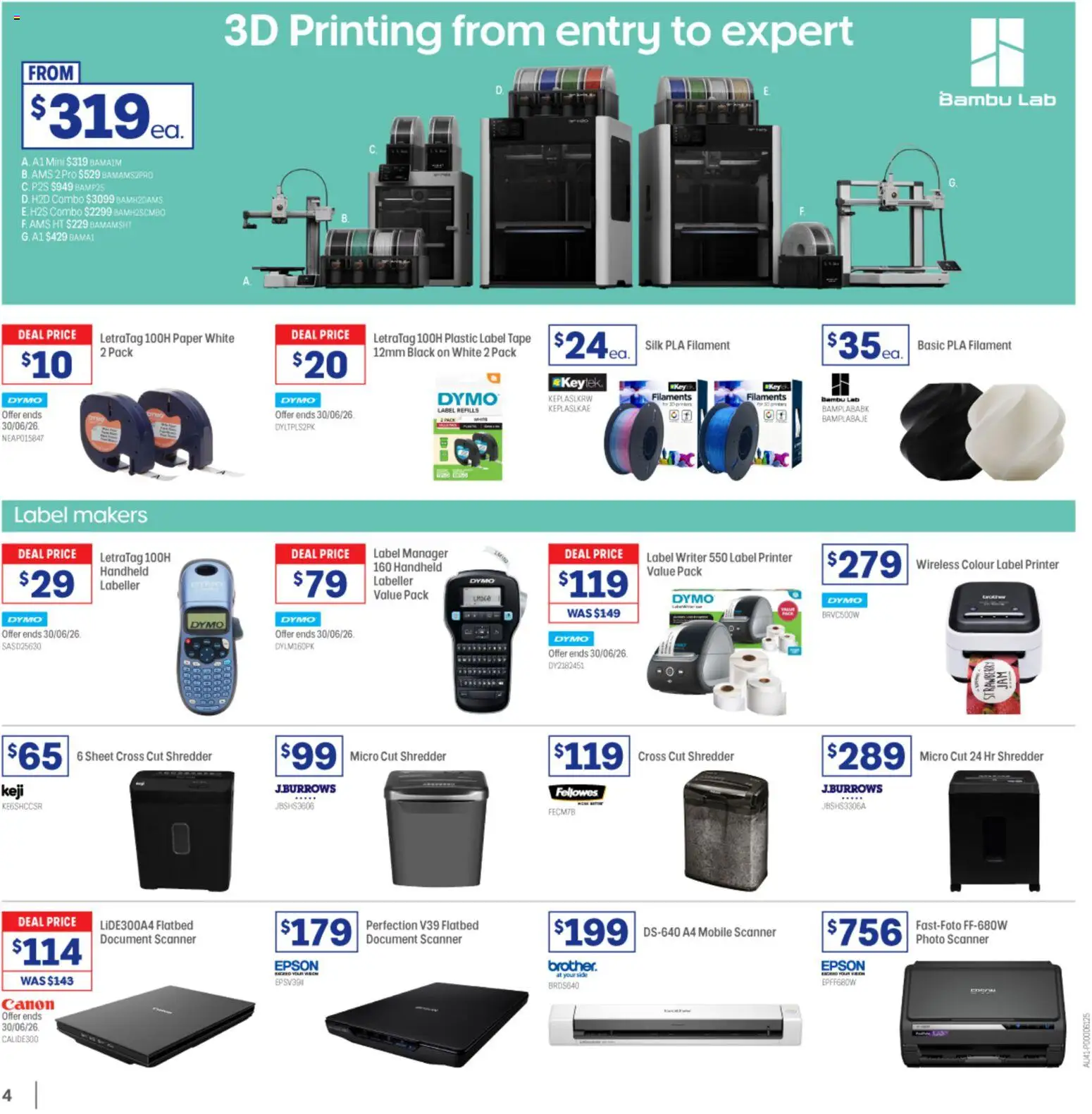 Officeworks catalogue - valid from 28.05.2026 | Page: 4