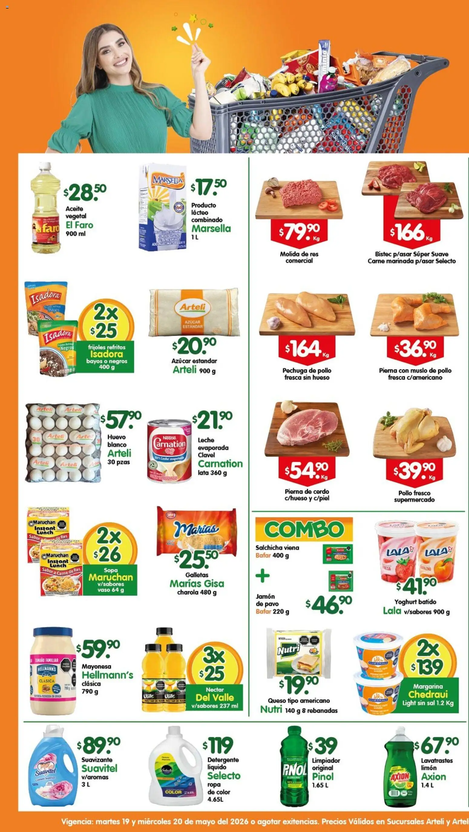 Nuevas ofertas de Arteli válidas en toda la República Mexicana desde el 19.05.2026. ¡Encuentra las mejores ofertas en Arteli folleto Tuxpan! | Página: 1