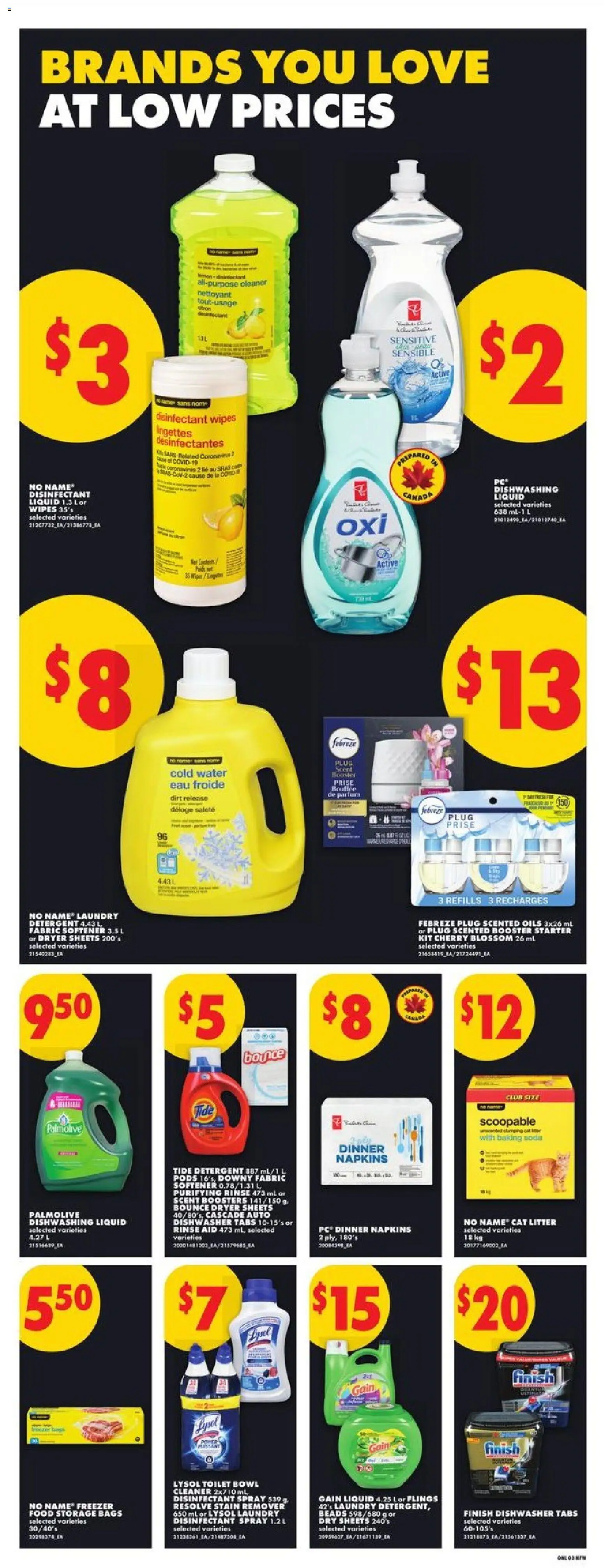 No Frills flyer valid from 28.05.2026 | Page: 8 | Products: Freezer, Soap, Stain remover, Detergent