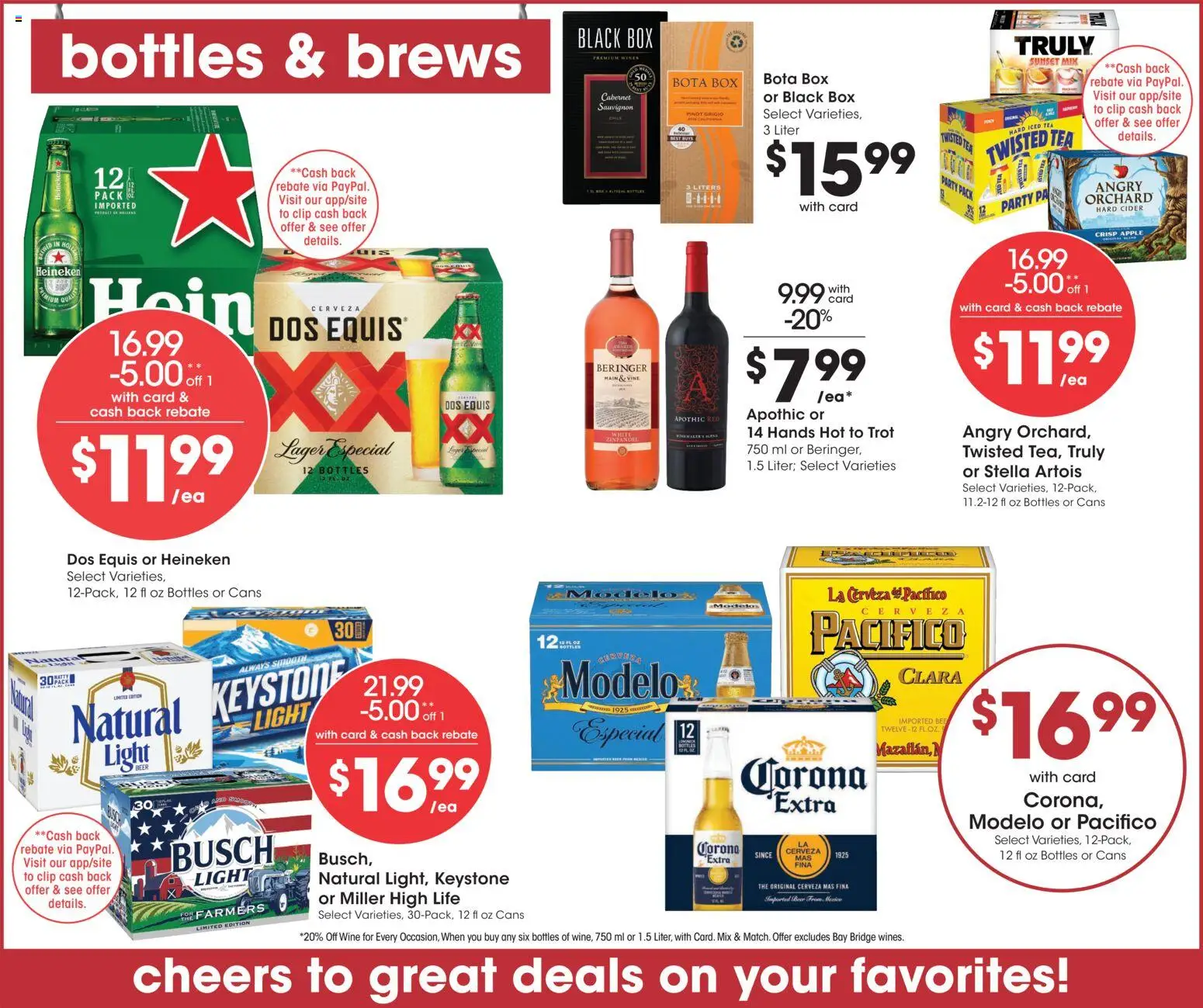 Smith's Weekly Ad - valid from 09/09/2026 | Page: 12 | Products: Cider, Clip, Wine, Iced tea
