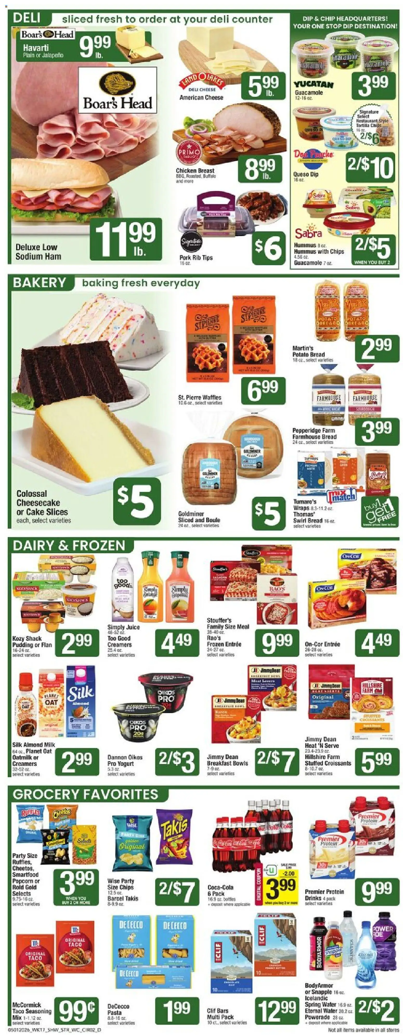 Star Market Weekly Ad - MA - valid from 01.05.2026 | Page: 2 | Products: Milk, Bread, Water, Croissants