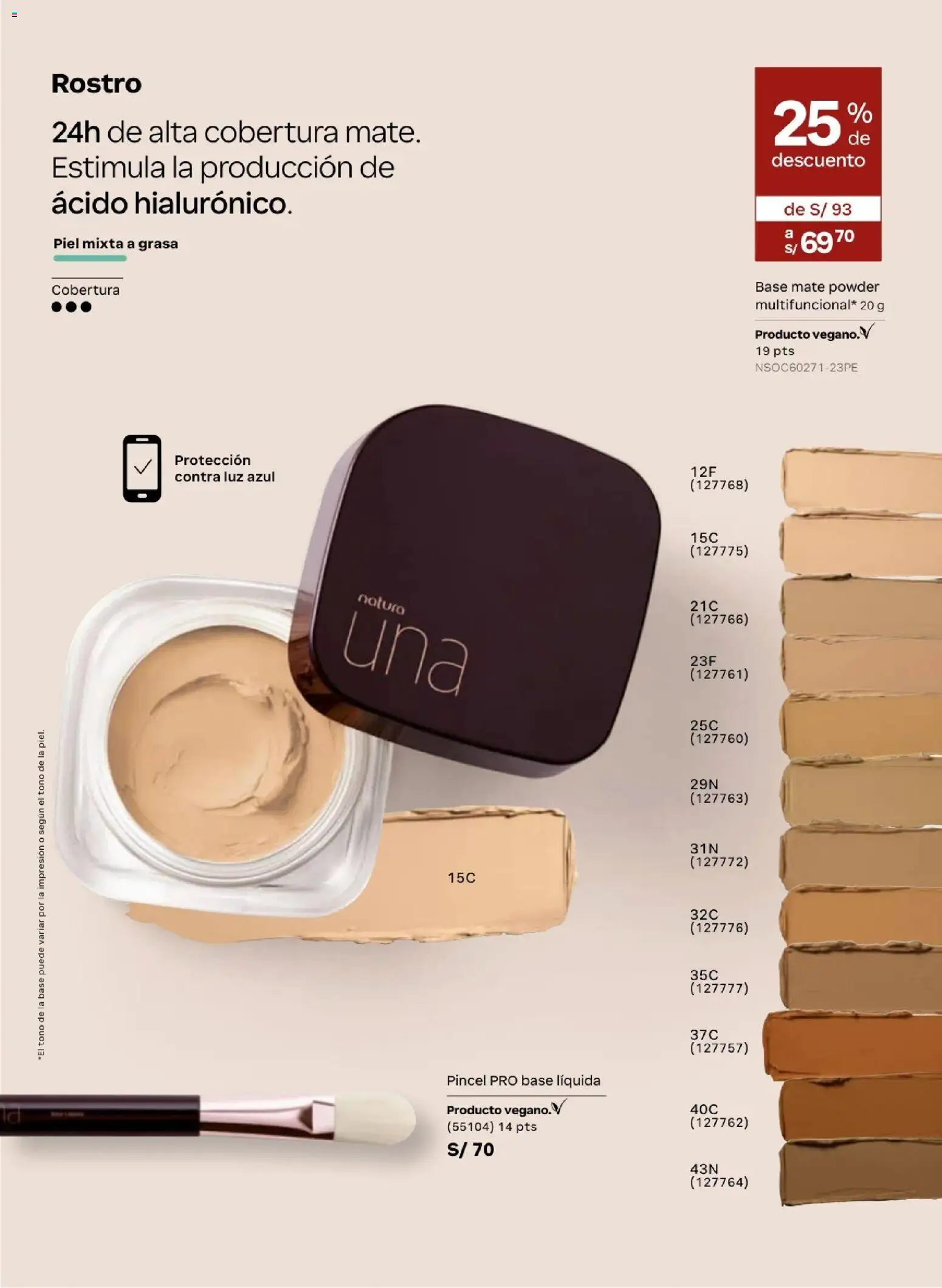 Catálogo Natura válido desde 24.05.2026 | Página: 63 | Productos: Pincel