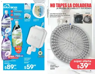 Vista previa de Fuller campaña 11 2026, nuevo folleto de la tienda, válido en México a partir del 02/09/2026 | Página: 39 | Productos: Inodoro, Limón, Limpiador, Caja