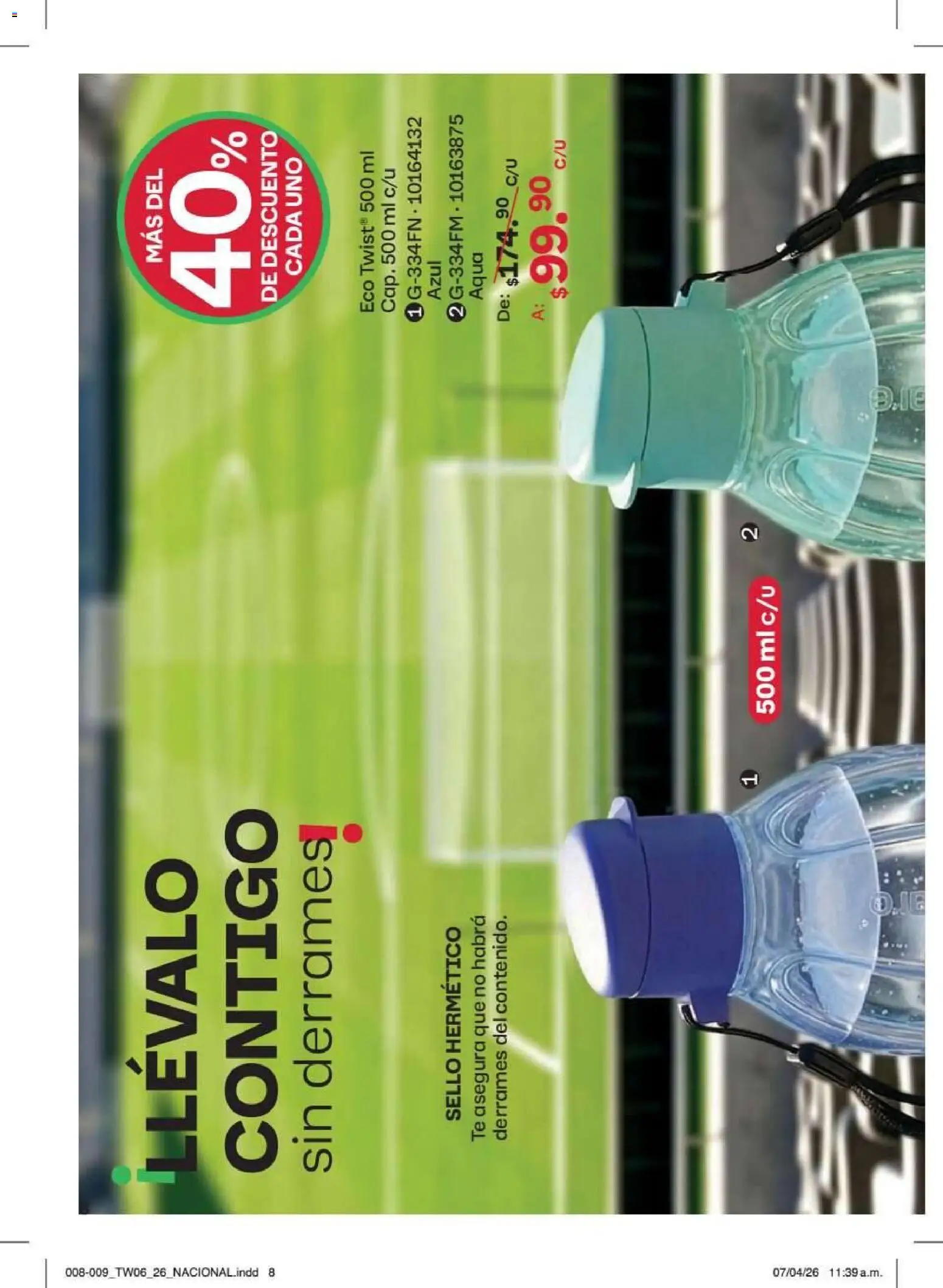 Nuevas ofertas de Tupperware válidas en toda la República Mexicana desde el 18/05/2026. ¡Encuentra las mejores ofertas en Tupperware catálogo! | Página: 8 | Productos: Té