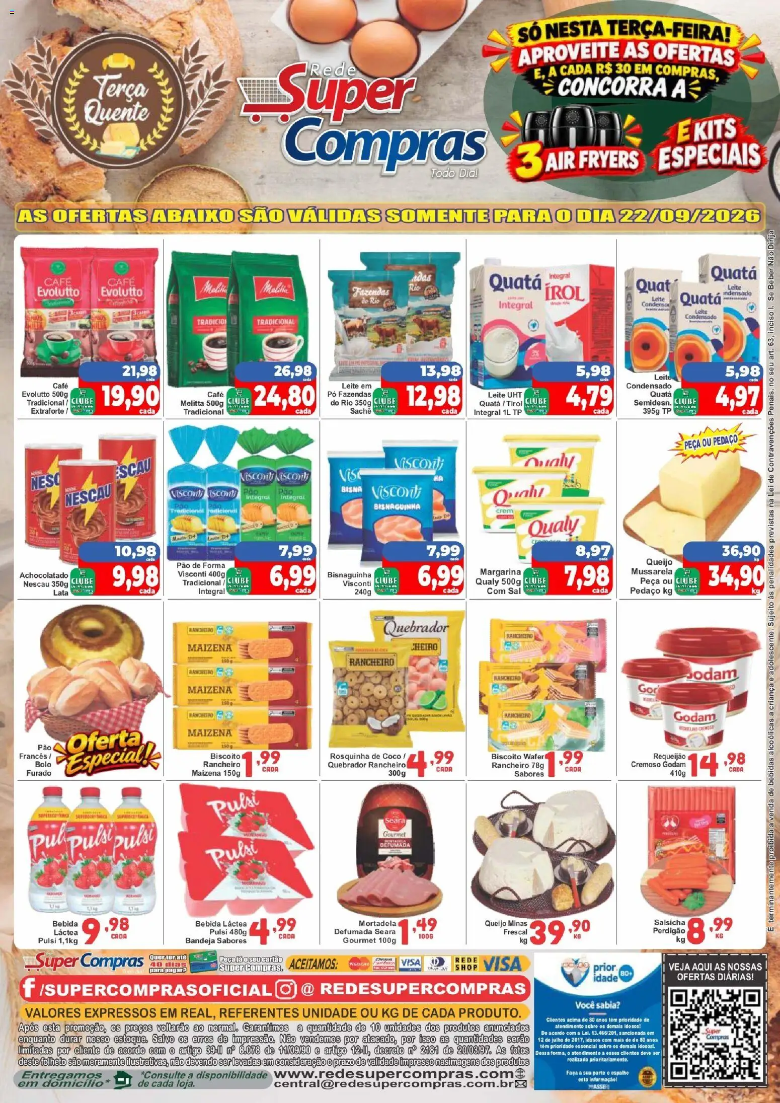 Rede Super Compras Terça-feira 22 Setembro
