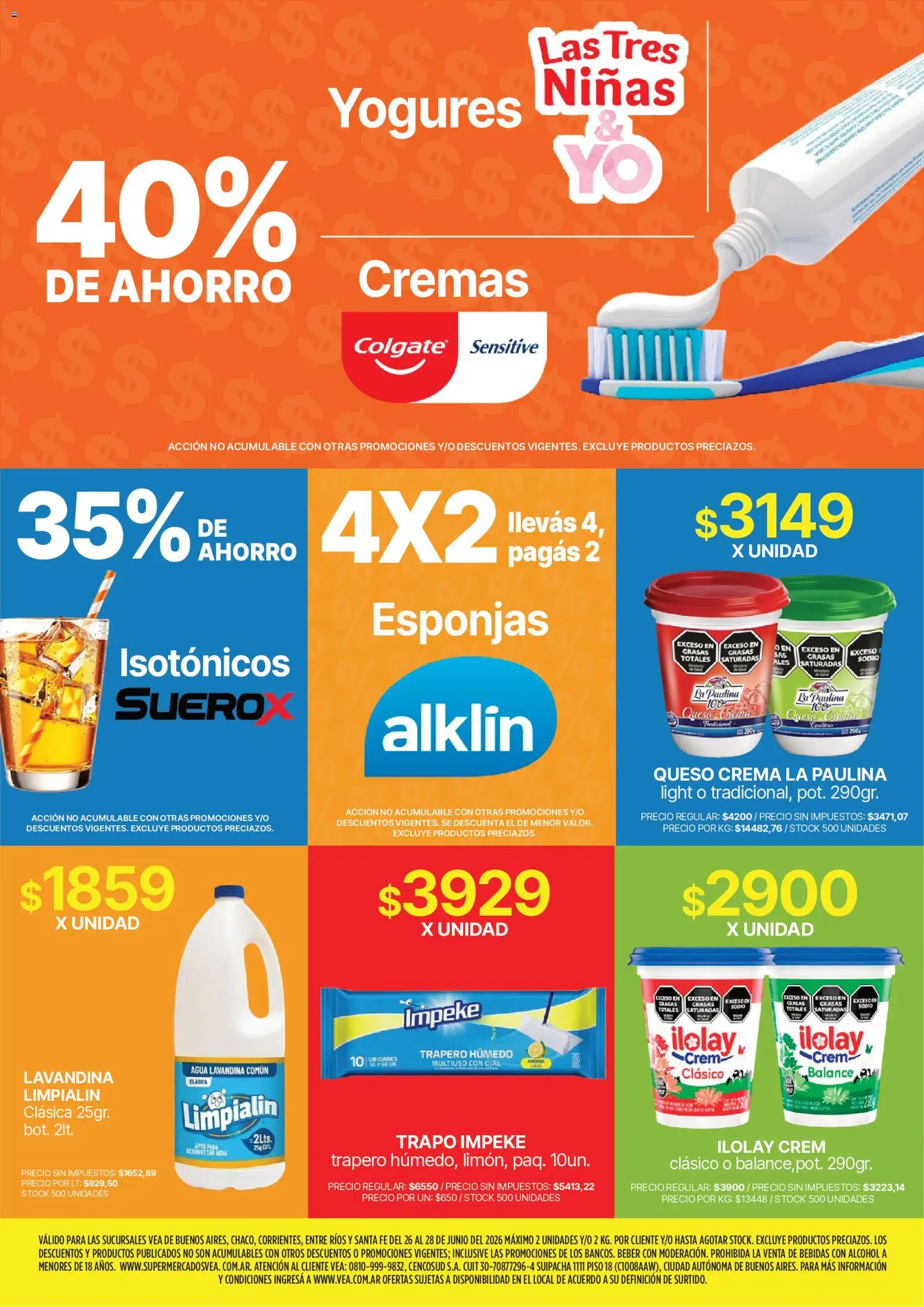 Vea - Fin de semana de ahorro │ válido desde el 26/06/2026 | Página: 9