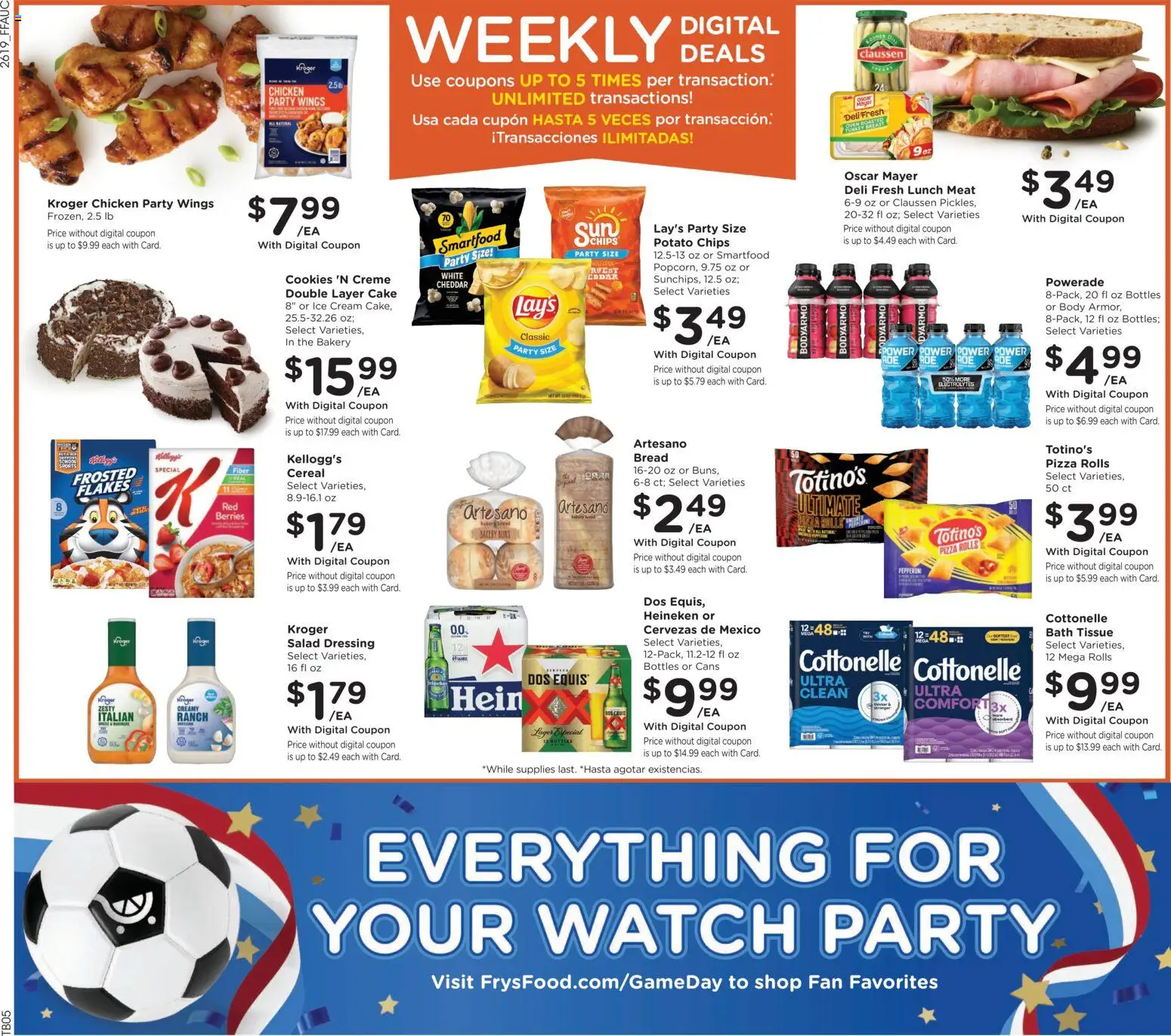 Fry's Food Weekly Ad - valid from 10.06.2026 | Page: 2 | Products: Bakery, Berries, Bath, Bread