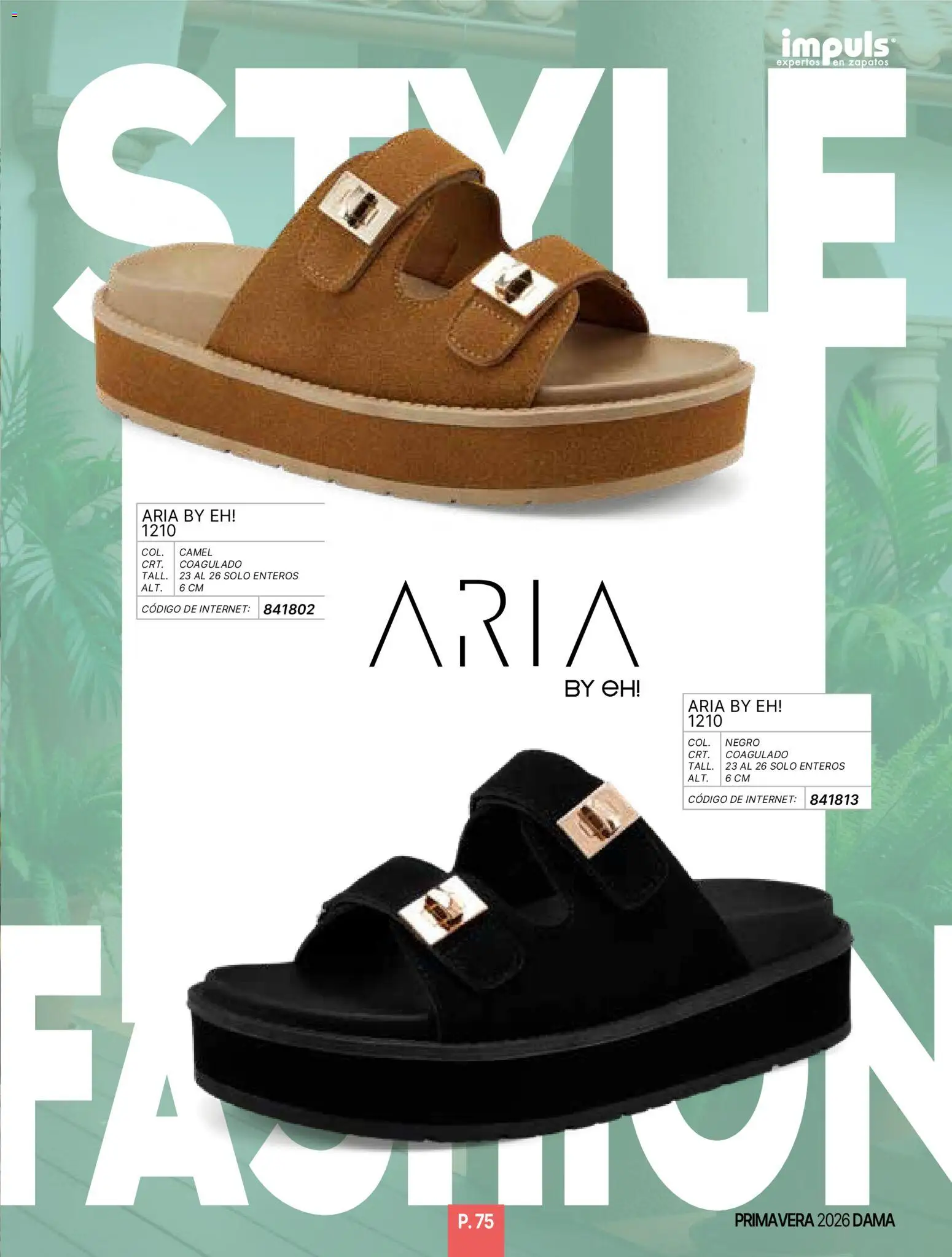 Nuevas ofertas de Impuls válidas en toda la República Mexicana desde el 01.01.2026. ¡Encuentra las mejores ofertas en Impuls catálogo Primavera! | Página: 77 | Productos: Zapatos