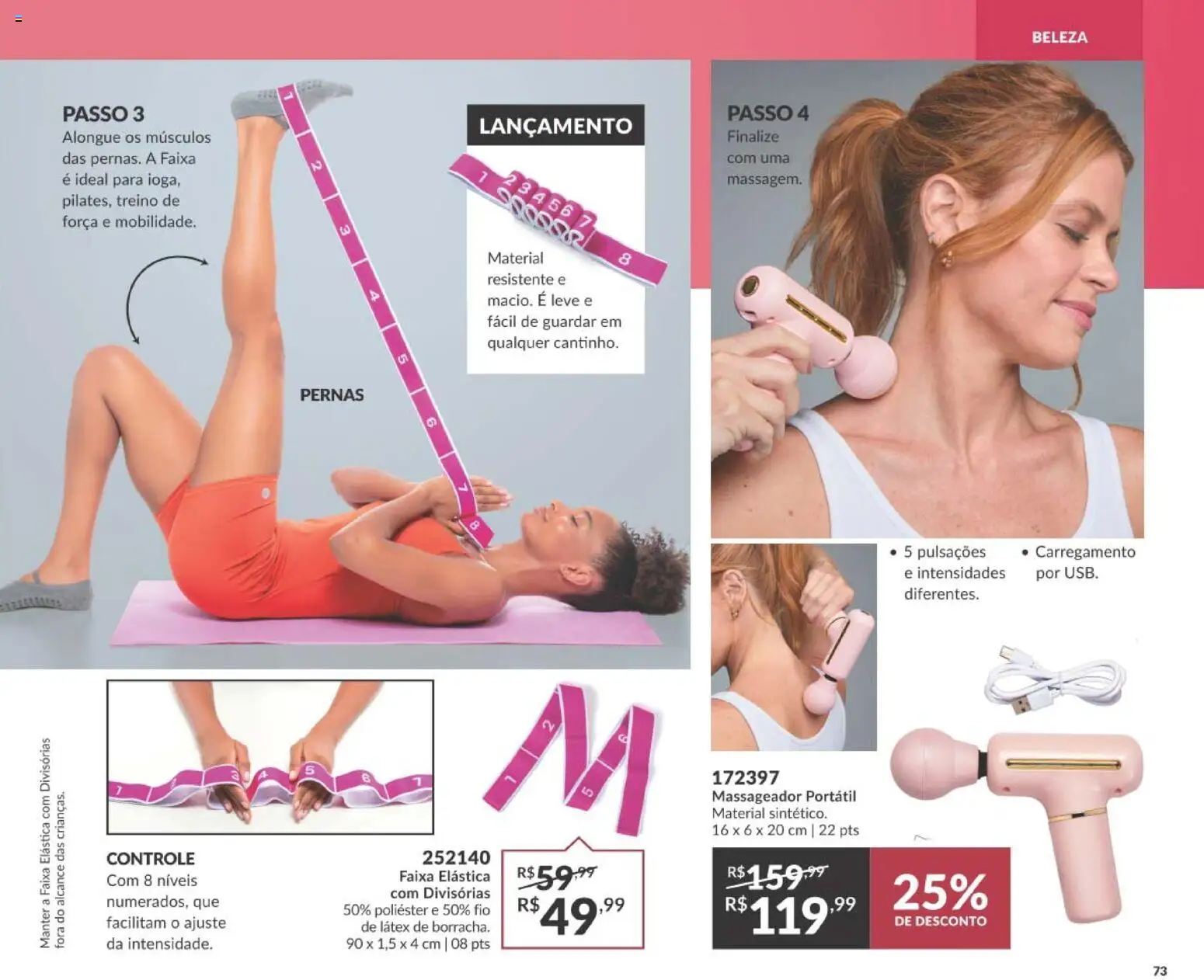 Avon Folheto - válido de 10/08/2026 | Página: 73 | Produtos: Massageador