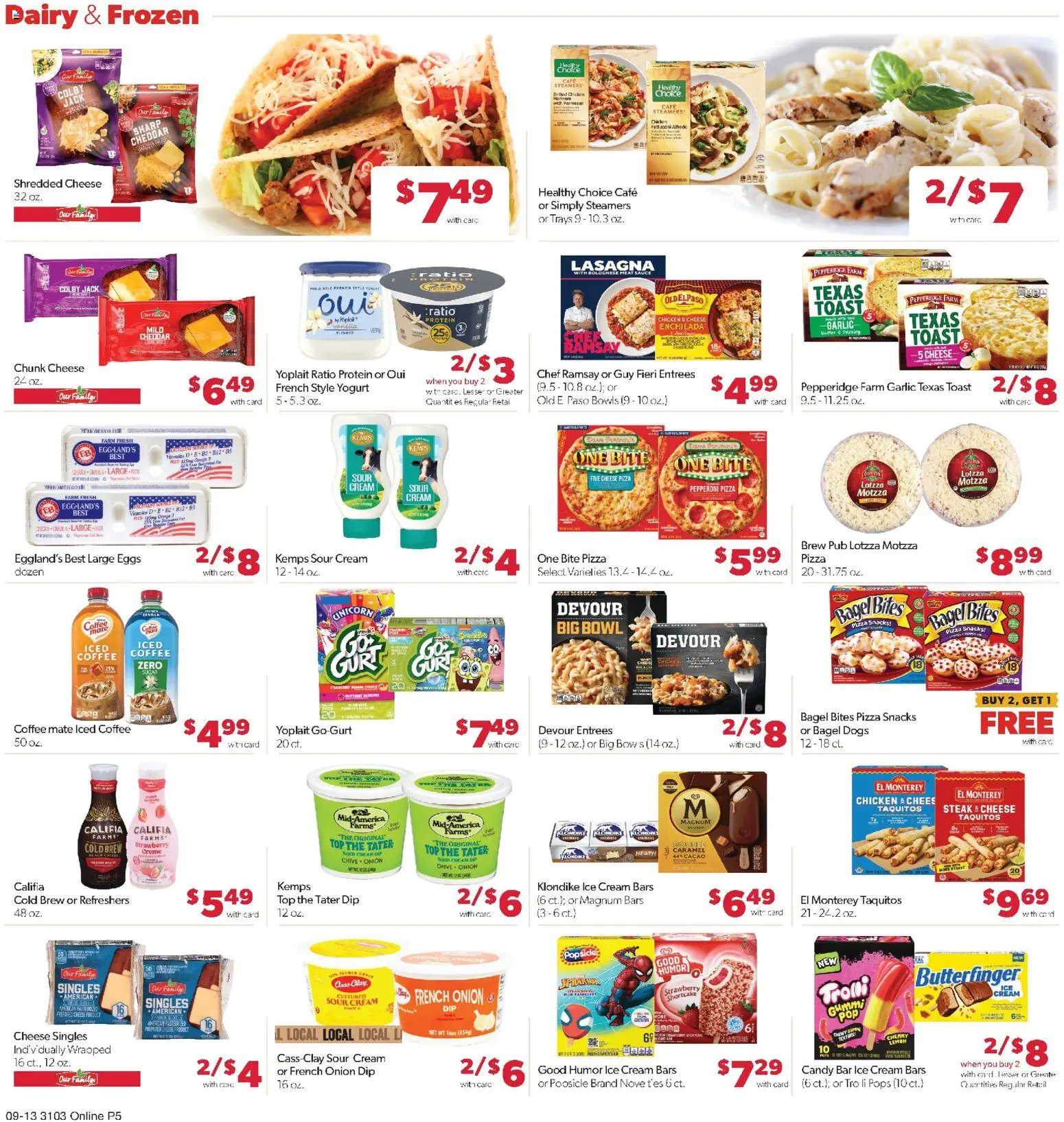 Family Fare Weekly Ad - ND - valid from 09/13/2026 | Page: 9 | Products: Candy, Coffee, Snacks, Onion
