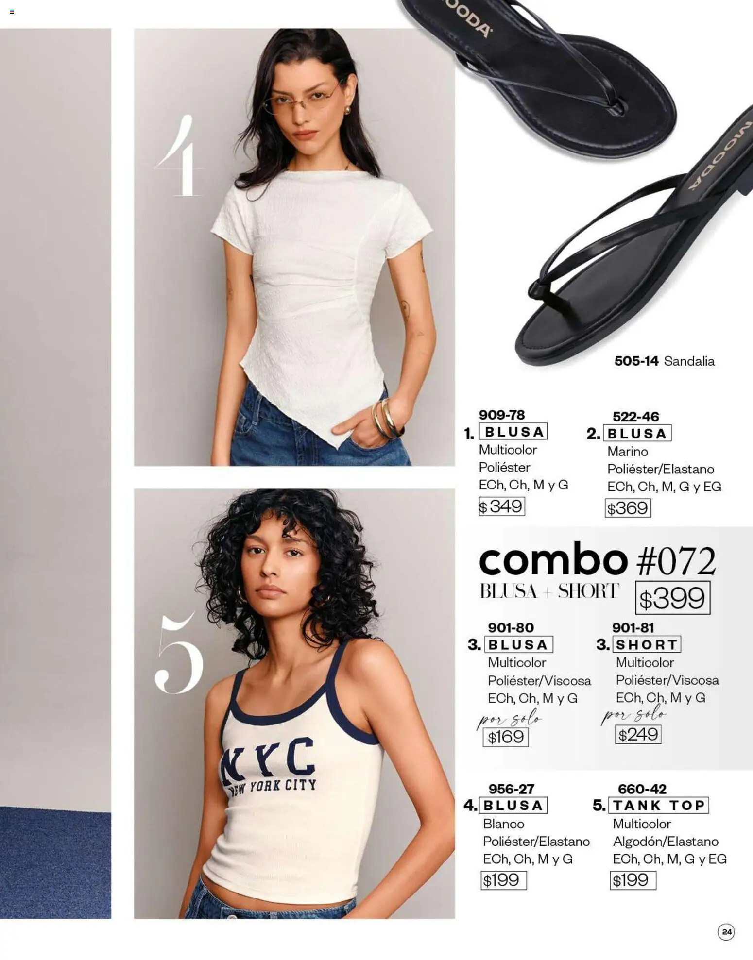 Nuevas ofertas de Cklass válidas en toda la República Mexicana desde el 05.03.2026. ¡Encuentra las mejores ofertas en Cklass catálogo Verano Mooda! | Página: 25 | Productos: Blusa, Top, Short