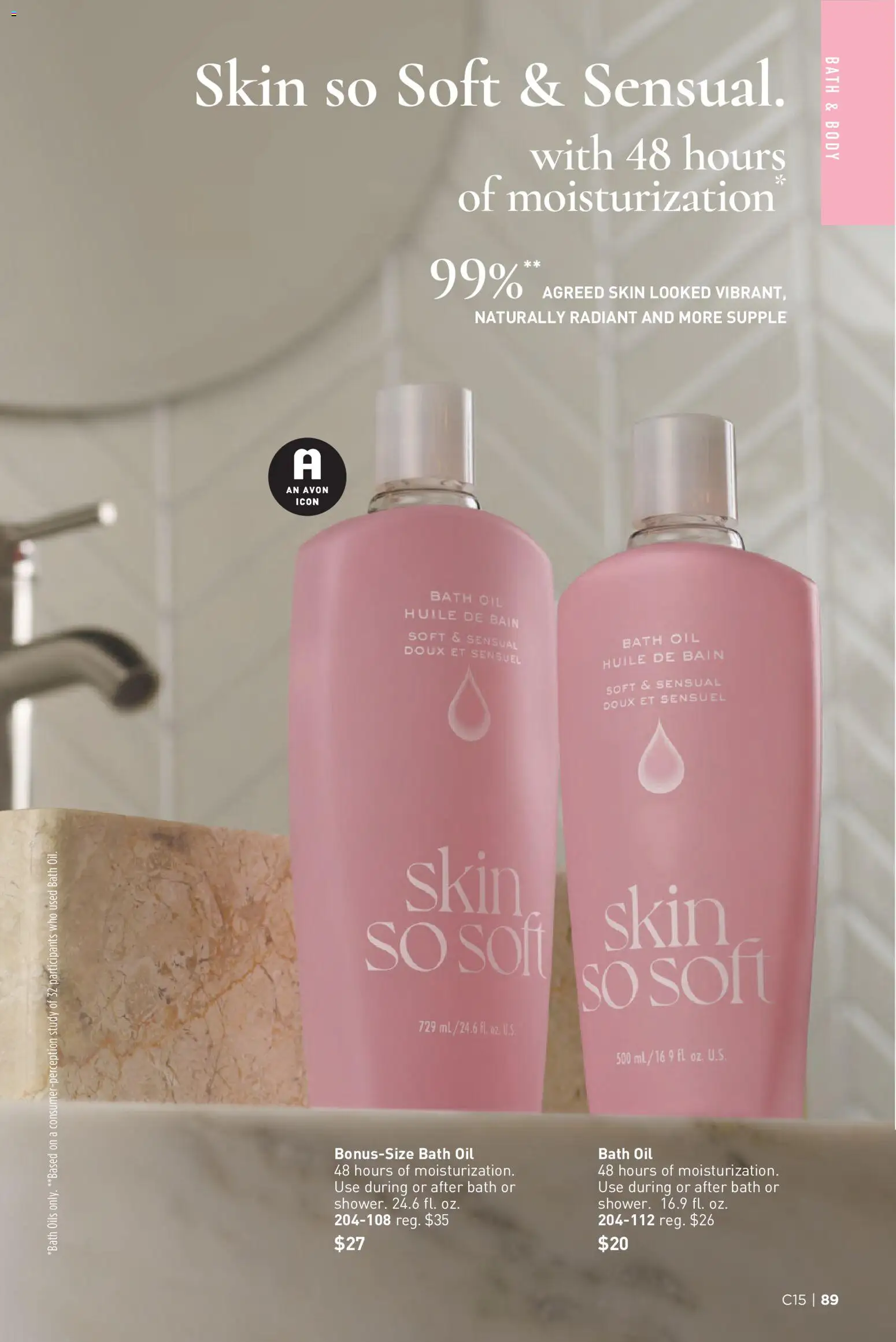 Avon Brochure - valid from 07/15/2026 | Page: 89 | Products: Bath, Oil