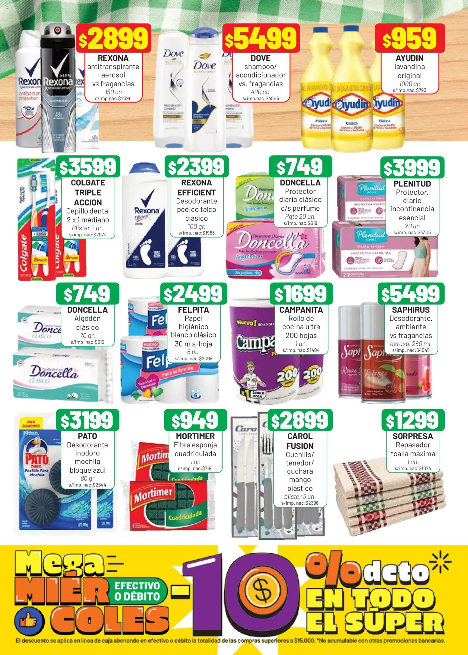 Almacor catálogo │ válido desde el 11.06.2026 | Página: 8 | Productos: Cuchara, Antitranspirante, Esponja, Mango
