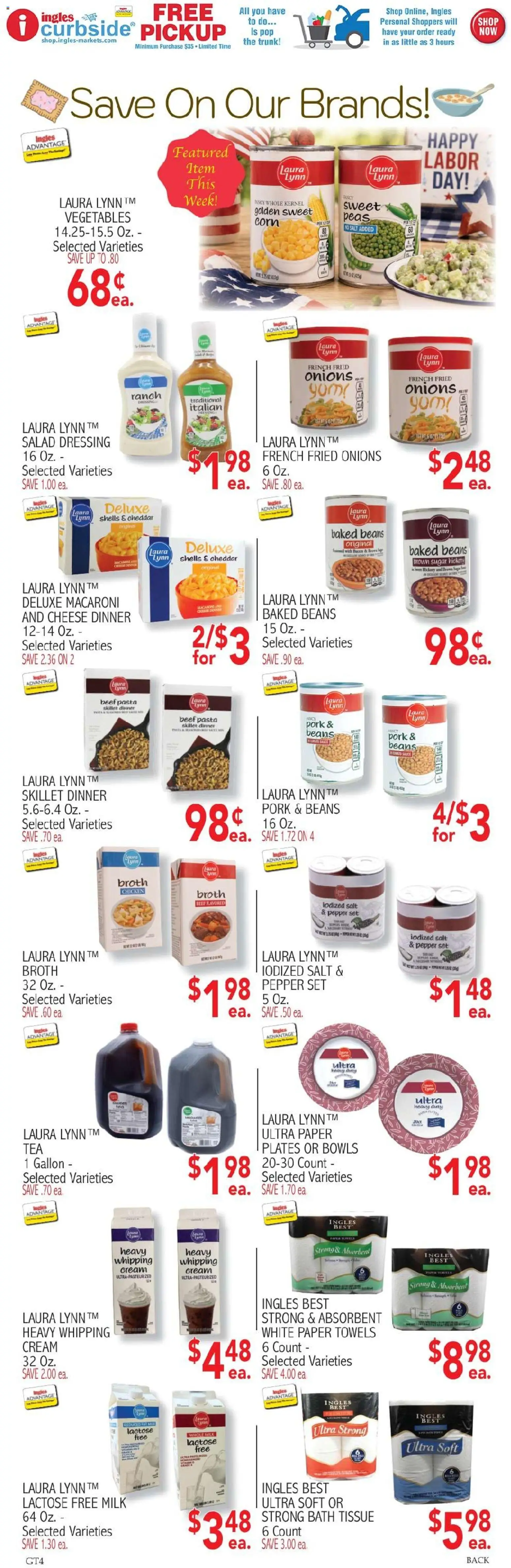 Ingles Weekly Ad - valid from 09/02/2026 | Page: 8 | Products: Bath, Milk, Salt, Dressing