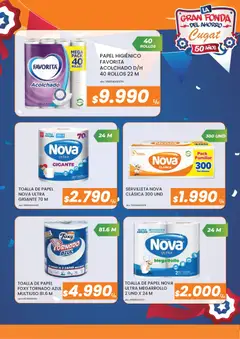 Cugat Ofertas válido desde el 07.09.2026 | Página: 57 | Productos: Toalla, Papel higiénico, Acolchado, Hoja