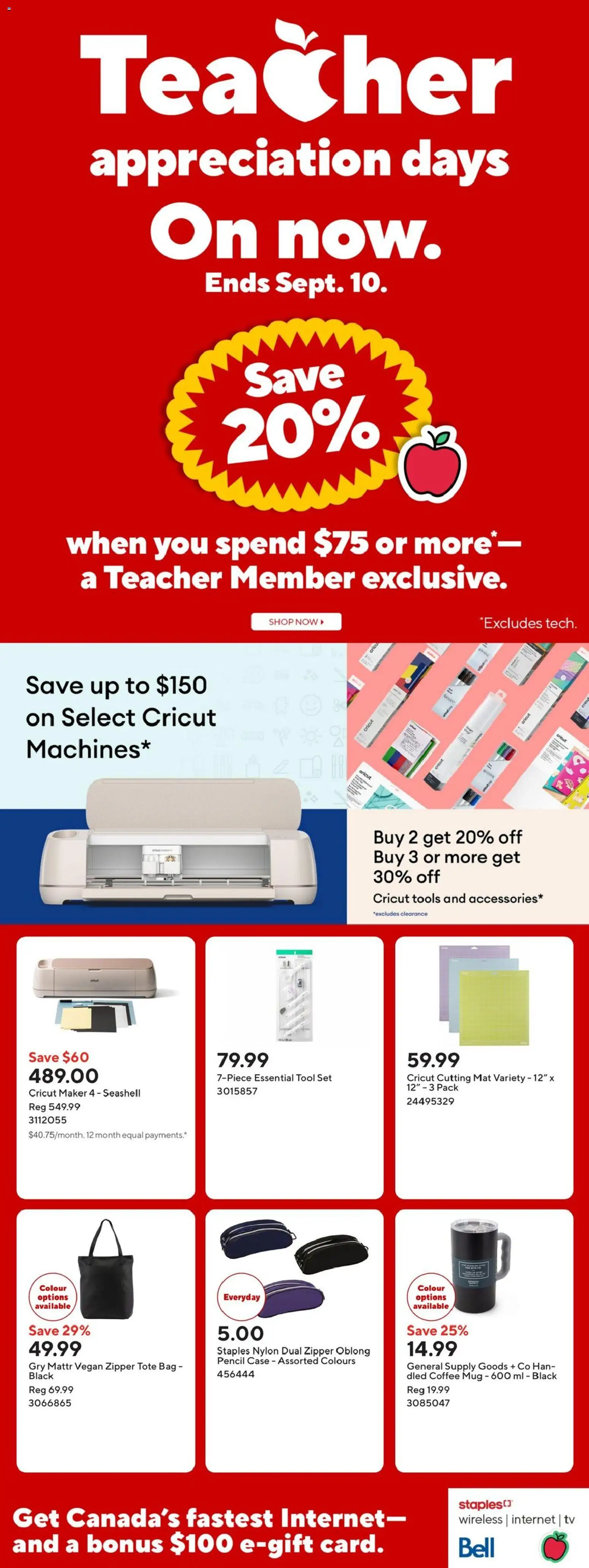 Staples flyer valid from Aug 14, 2026 | Page: 7