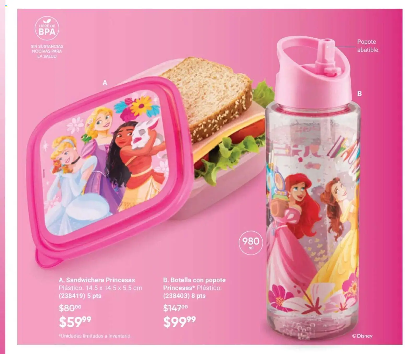 Nuevas ofertas de AVON válidas en toda la República Mexicana desde el 11/09/2026. ¡Encuentra las mejores ofertas en AVON Casa & Estilo 14 2026! | Página: 191 | Productos: Sandwichera, Botella