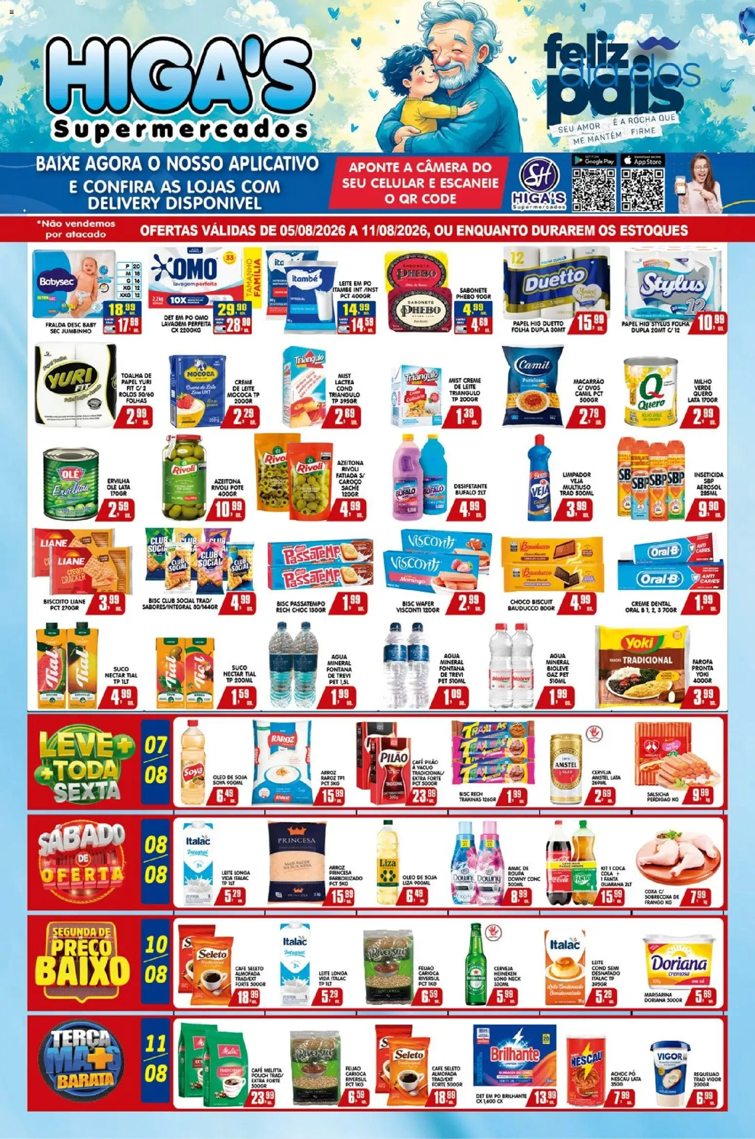 Higa's Supermercado Folheto - válido de 05/08/2026 | Página: 1
