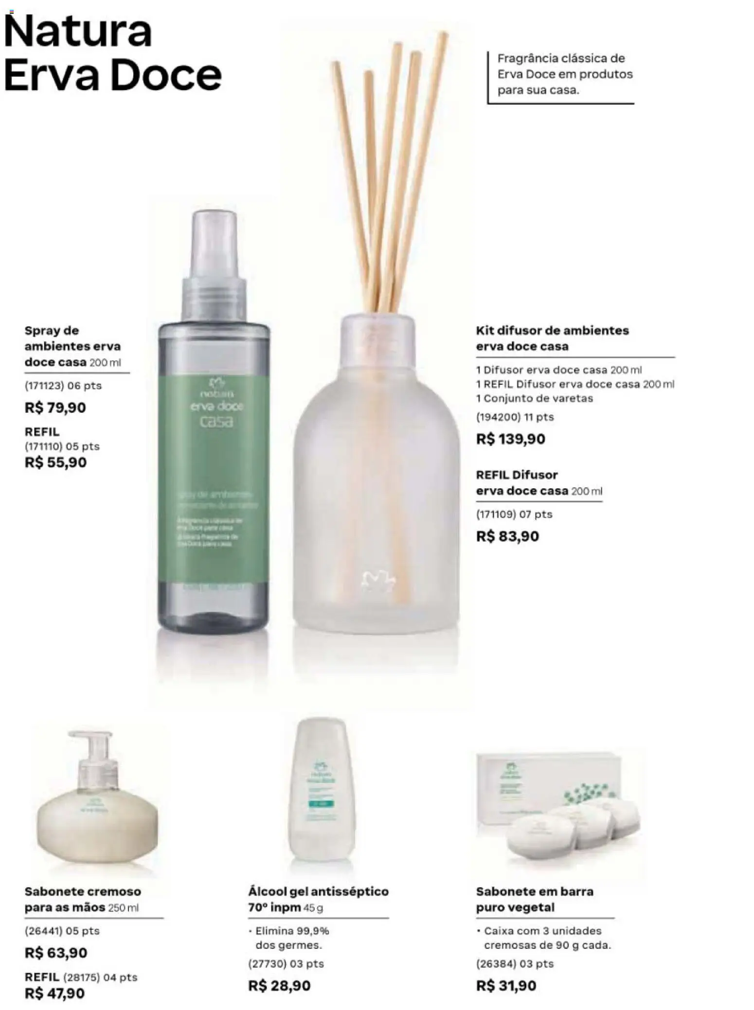 Natura Folheto - válido de 19/07/2026 | Página: 122 | Produtos: Difusor, Fragrância, Caixa, Sabonete