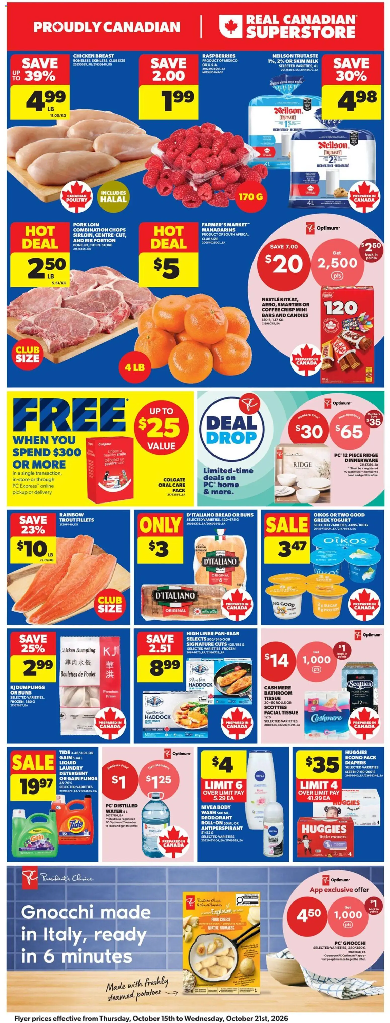Real Canadian Superstore flyer valid from Oct 15, 2026 | Page: 4