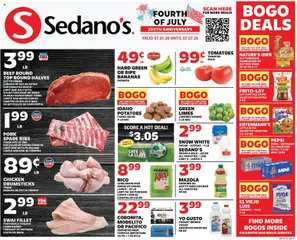 Preview of Sedano's weekly ads valid from 07/01/2026