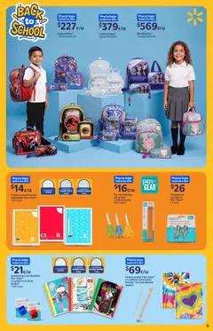 Vista previa de Walmart folleto Back to School, nuevo folleto de la tienda, válido en México a partir del 13/08/2026 | Página: 6
