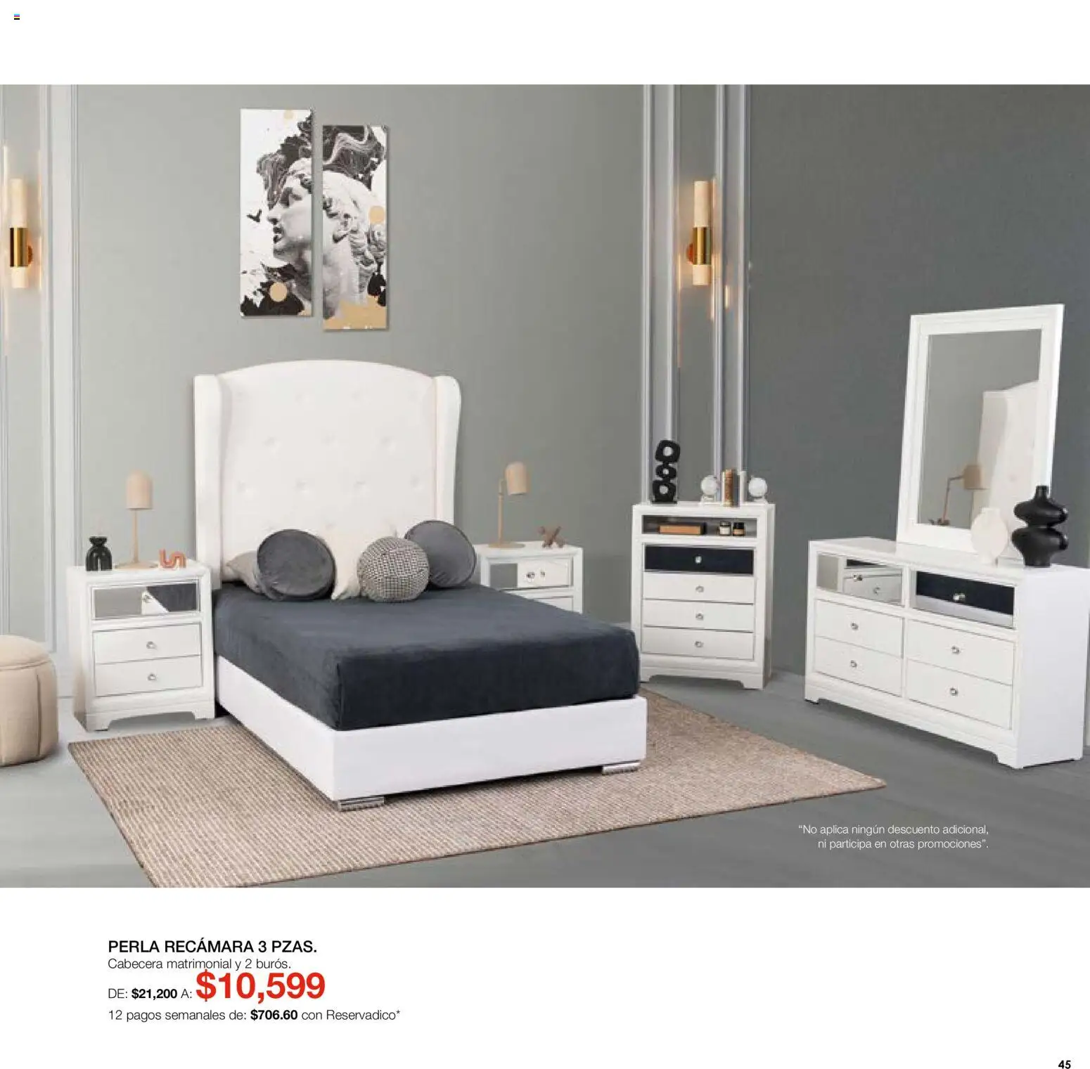 Nuevas ofertas de Muebles Dico válidas en toda la República Mexicana desde el 07.05.2026. ¡Encuentra las mejores ofertas en Muebles Dico catálogo Medio año, medio! | Página: 45