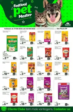Master ofertas Especiais - Pré-Visualização do folheto da loja Master, válido de 17/08/2026
