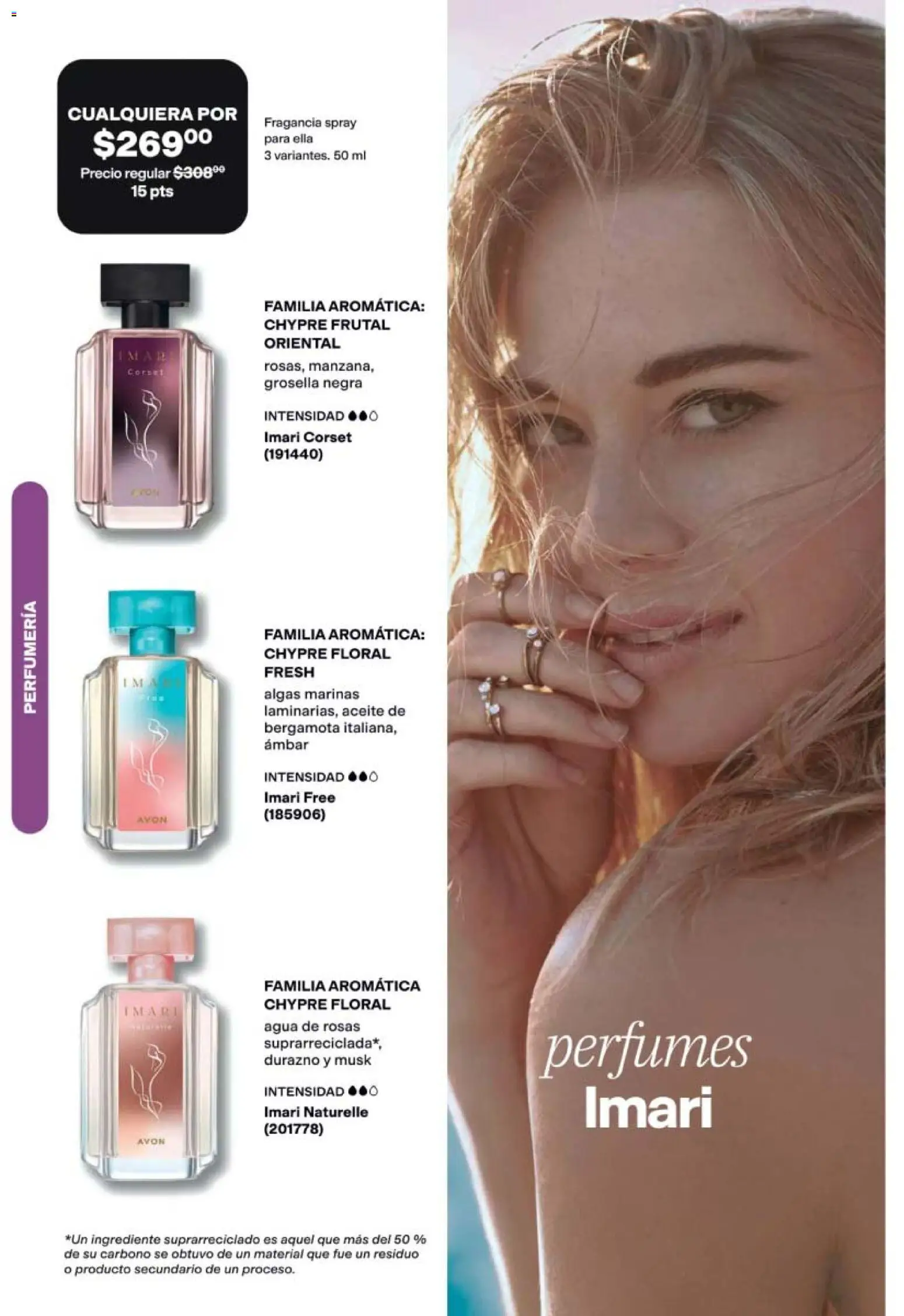 Nuevas ofertas de AVON válidas en toda la República Mexicana desde el 21/08/2026. ¡Encuentra las mejores ofertas en AVON campaña 13 2026! | Página: 76 | Productos: Durazno, Agua, Aceite, Fragancia