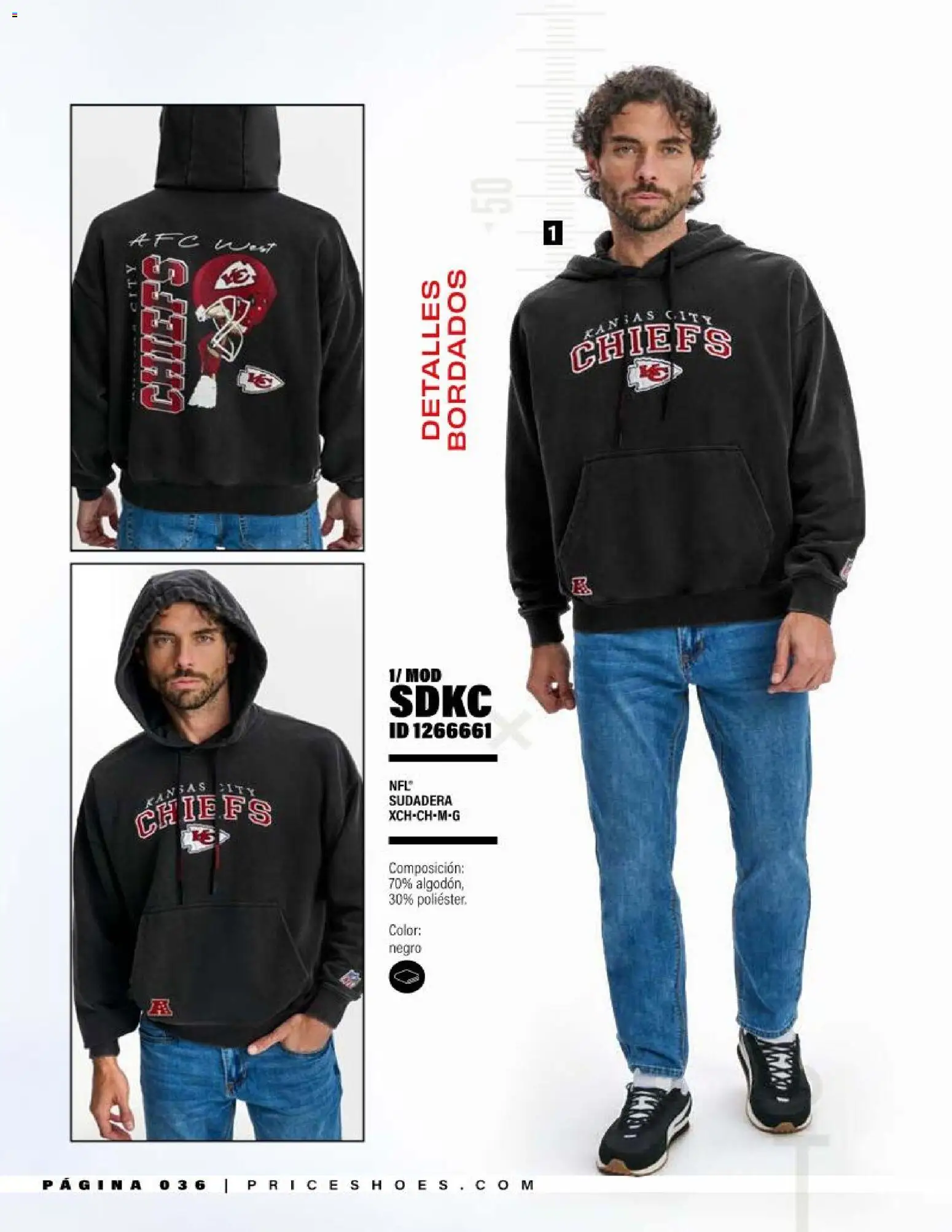 Nuevas ofertas de Price Shoes válidas en toda la República Mexicana desde el 01/09/2026. ¡Encuentra las mejores ofertas en Price Shoes catálogo NFL! | Página: 36 | Productos: Sudadera