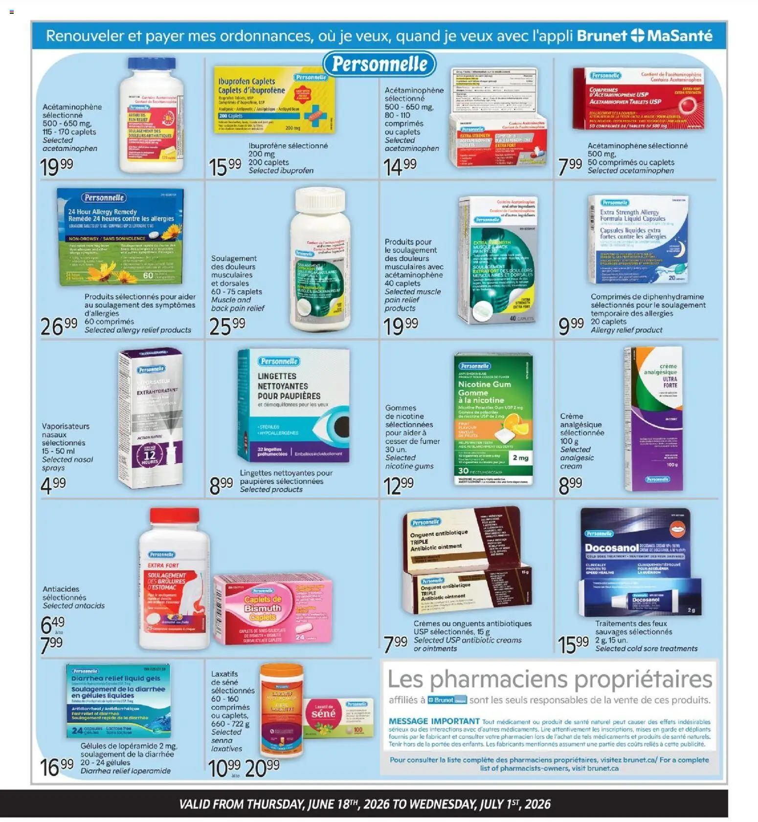 Brunet flyer valid from 18.06.2026 | Page: 3 | Products: Cream