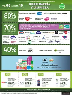 Vista previa Jumbo ofertas válido desde el 08.05.2026 | Página: 6 | Productos: Desodorante, Antitranspirante, Mango, Pasta
