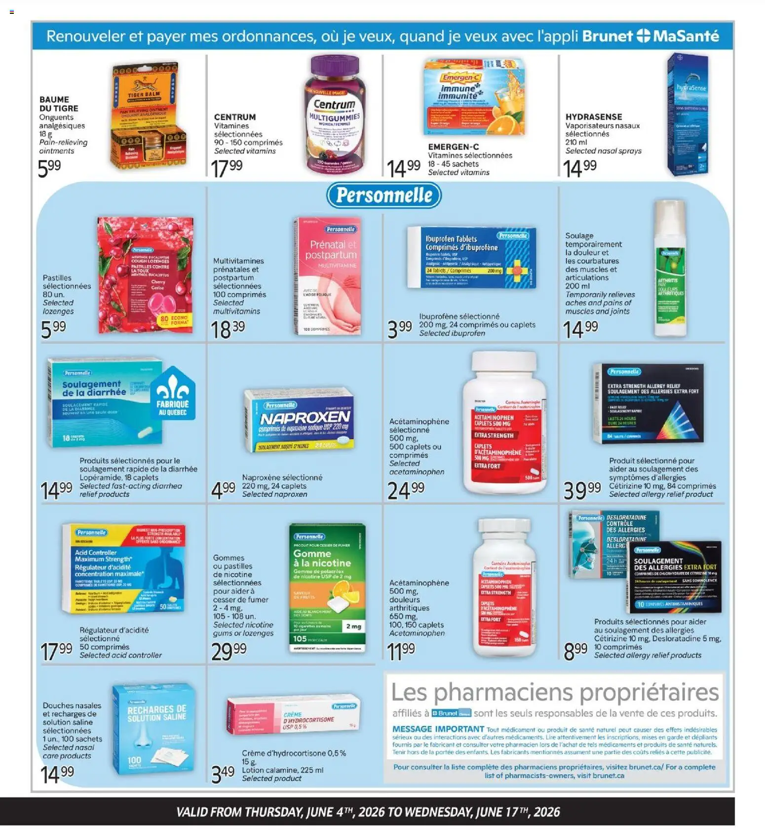 Brunet flyer valid from 04.06.2026 | Page: 3