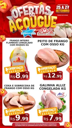 Estrela Azul ofertas do Açougue - Pré-Visualização do folheto da loja Estrela Azul, válido de 25/09/2026