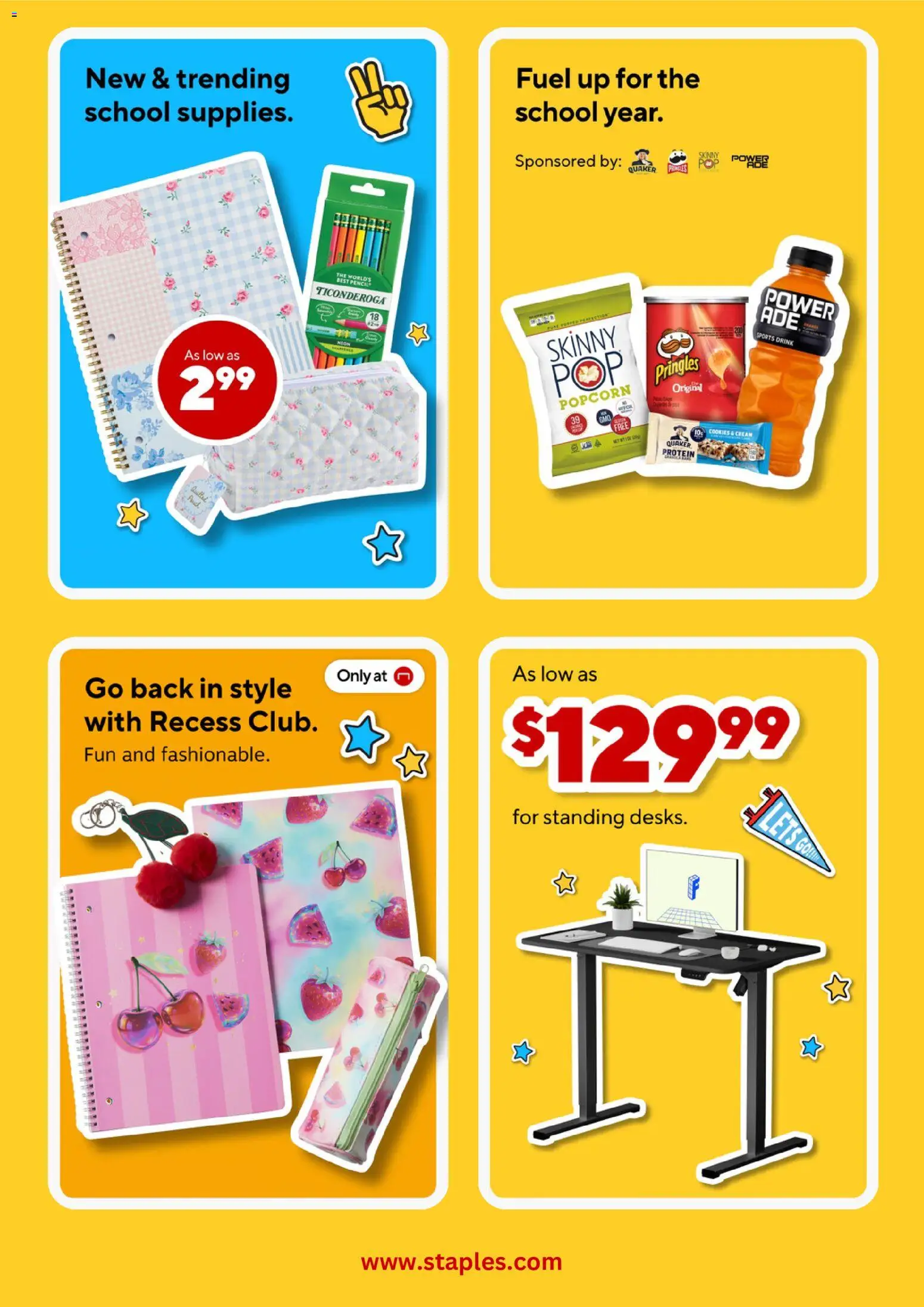Staples Weekly Ad - valid from 08/02/2026 | Page: 5 | Products: Cream, Cookies