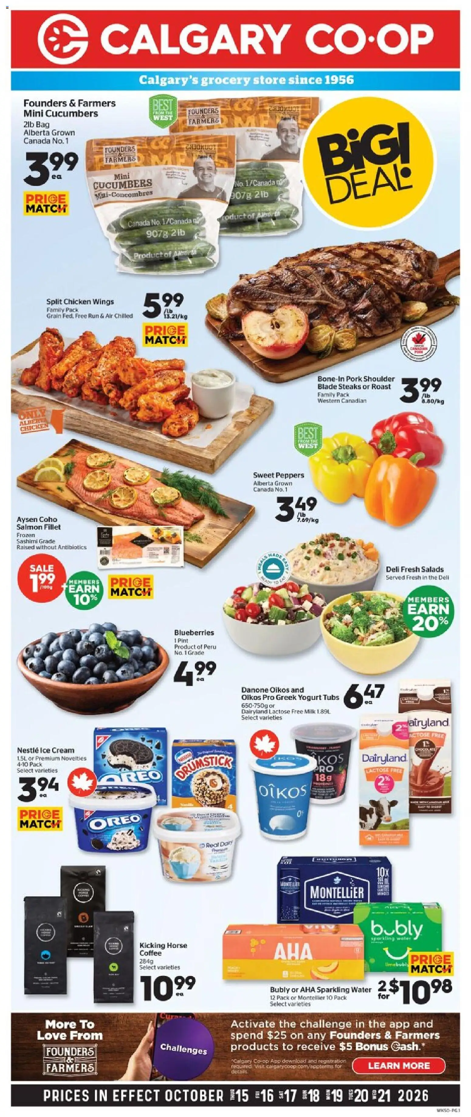 Calgary Co Op Thursday, October 15