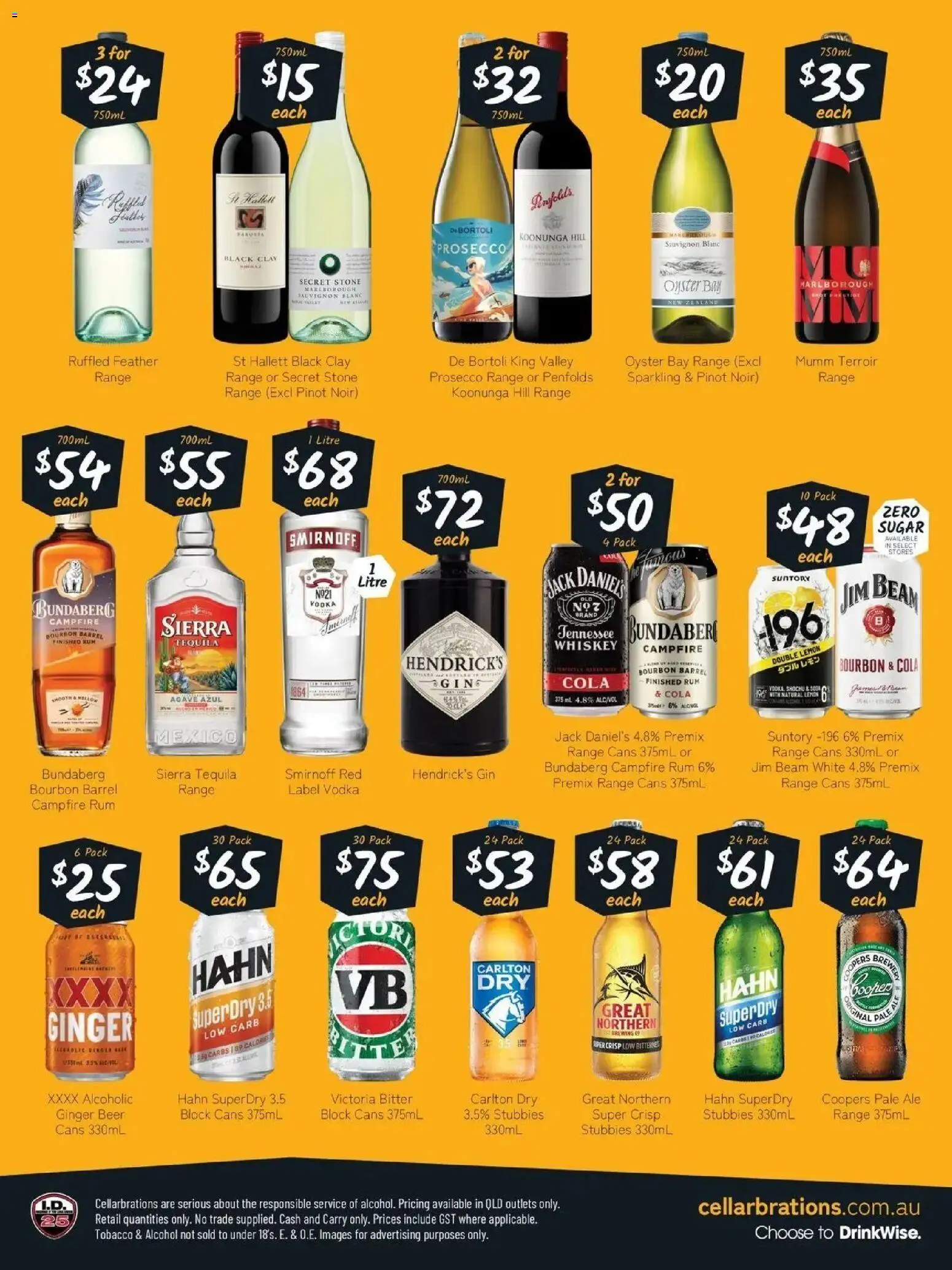 Cellarbrations catalogue - valid from 27/07/2026 | Page: 2 | Products: Gin, Whiskey, Rum, Sugar