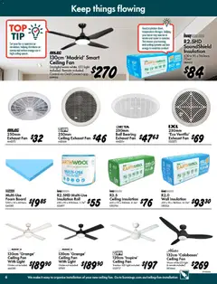 Preview of Bunnings Catalogue - valid from 20.05.2026 | Page: 6 | Products: Light, Fan