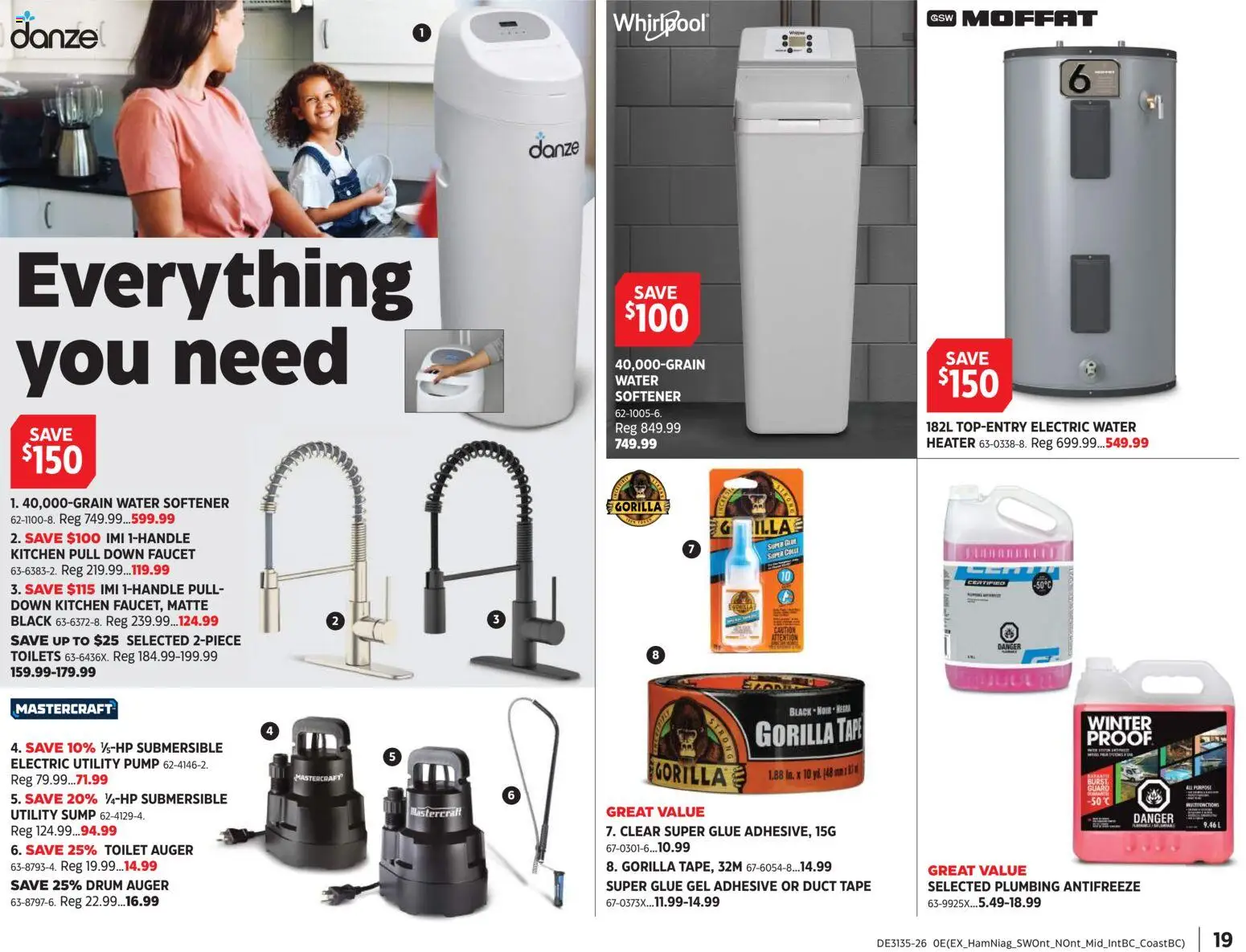 Canadian Tire flyer valid from Aug 27, 2026 | Page: 19